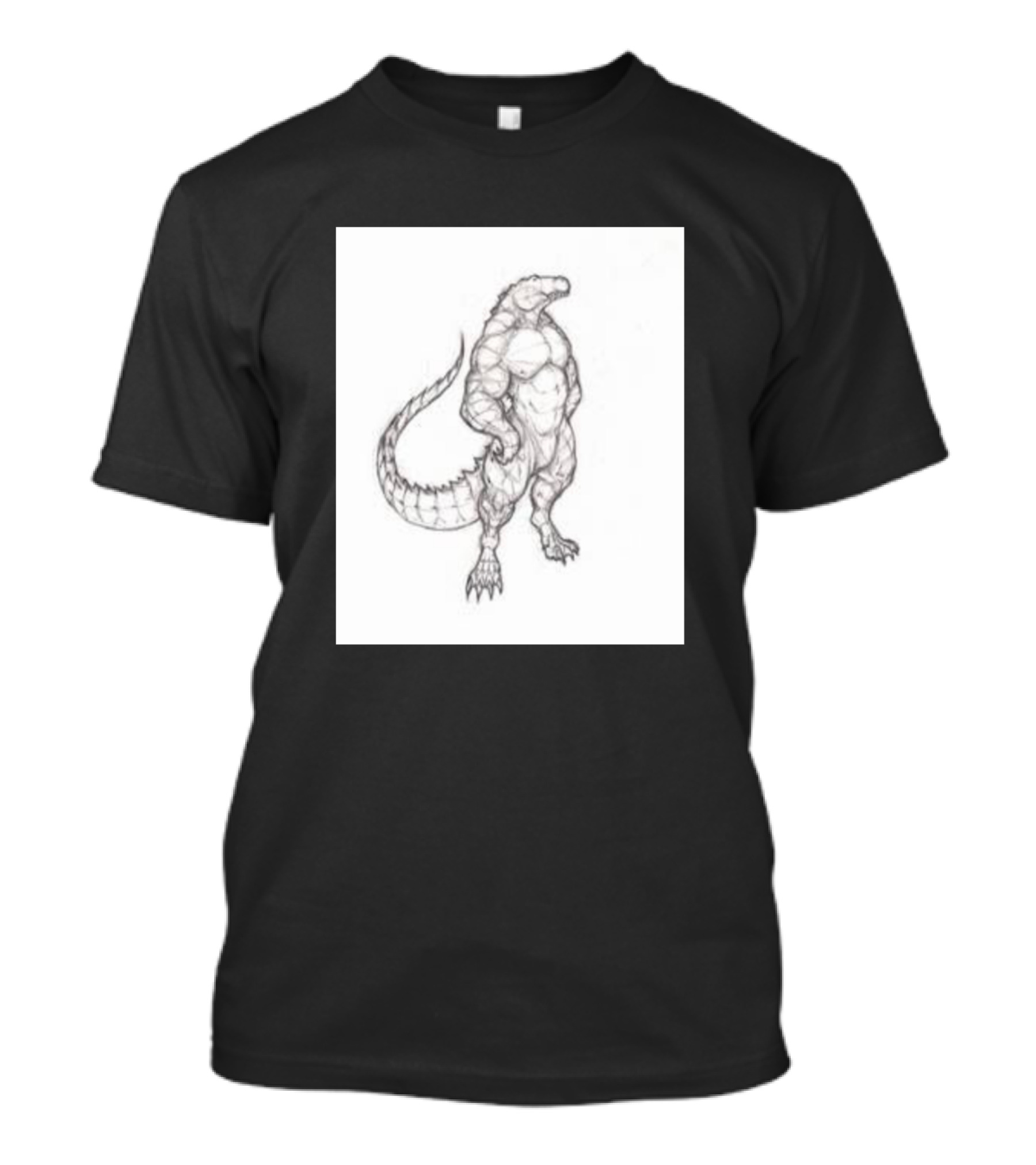 Werecroc Creature Concept Sketch By Krigg On DeviantArt T-Shirt