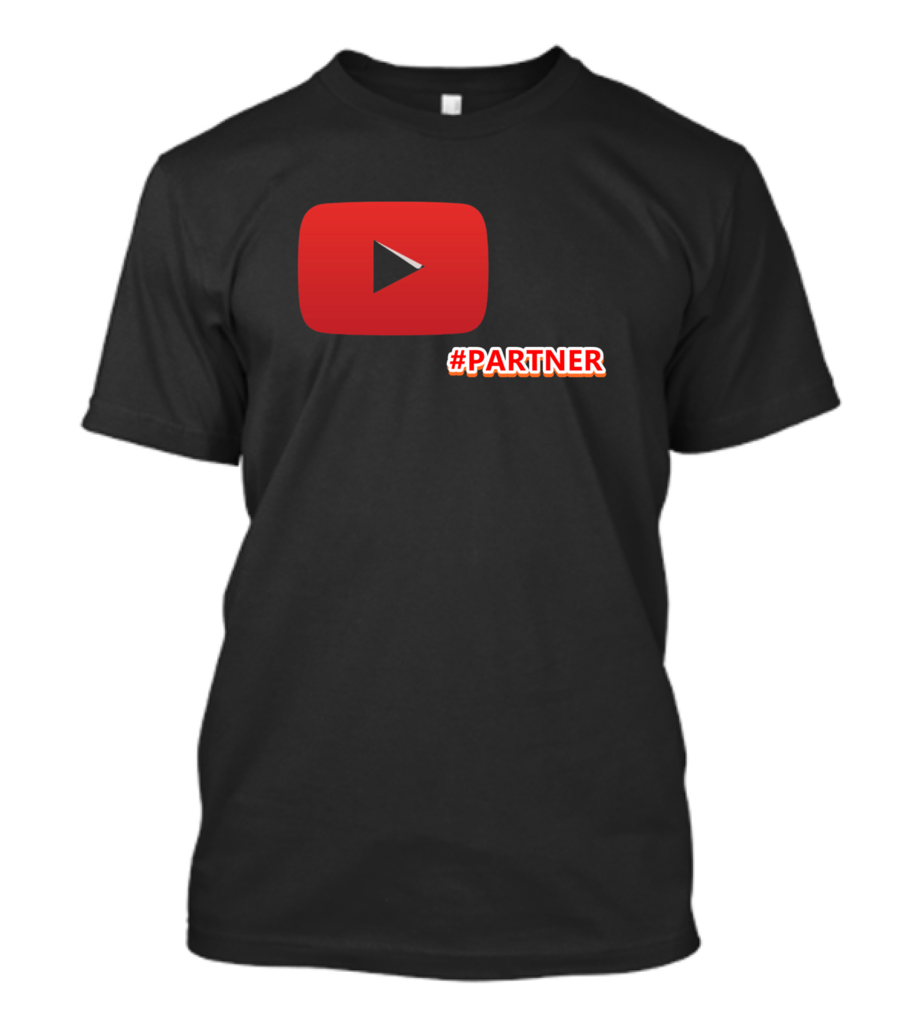 YouTube Logo #PARTNER T-Shirt