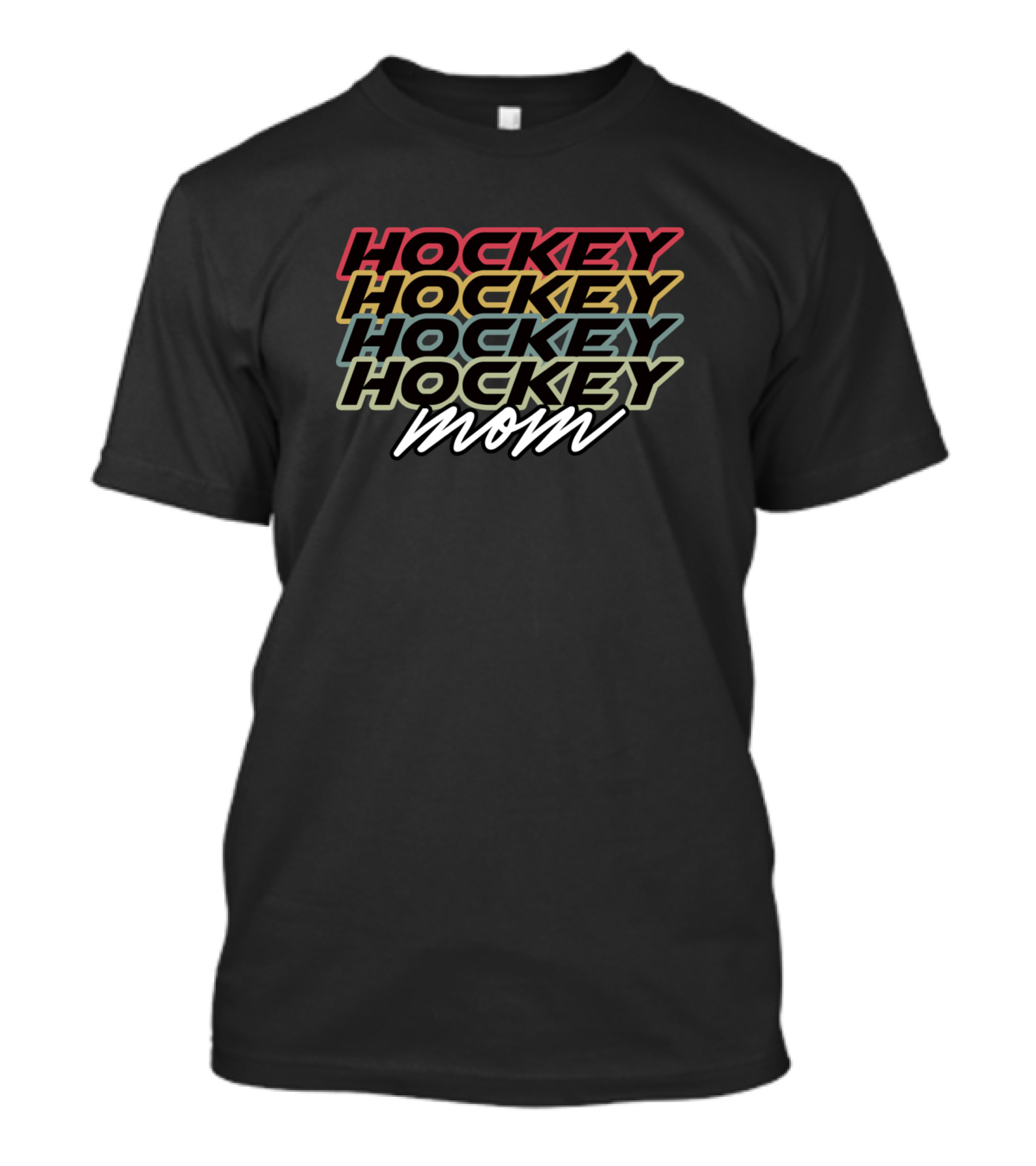 Hockey Hockey Hockey Mom My Favorite Hockey Player Calls Me T-Shirt