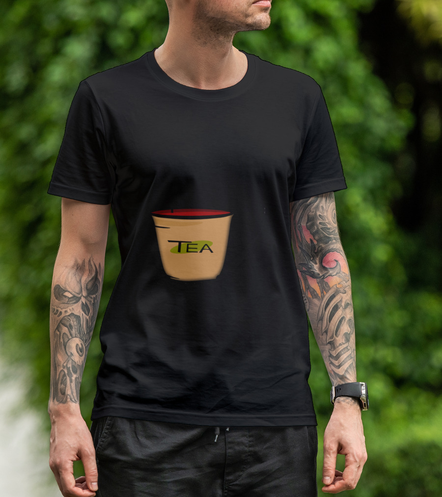 Tea Cup With Simple T-Shirt