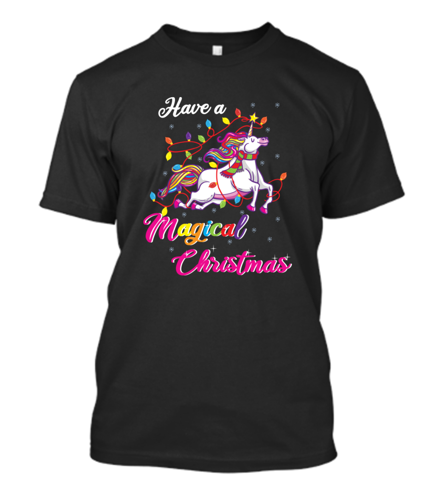 Have A Magical Christmas Unicorn T-Shirt