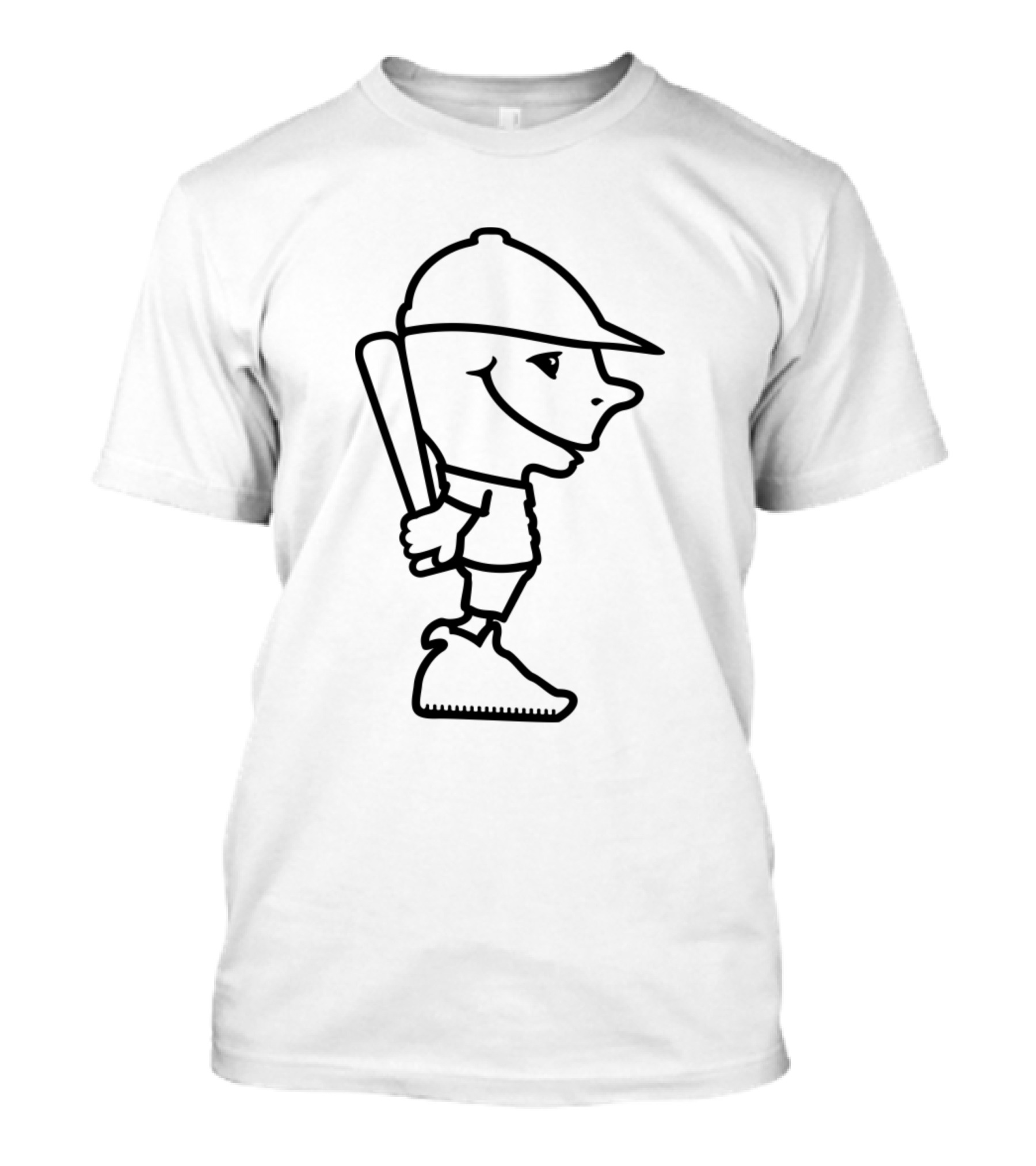 Baseball Player Vts2 Cartoon Character T-Shirt