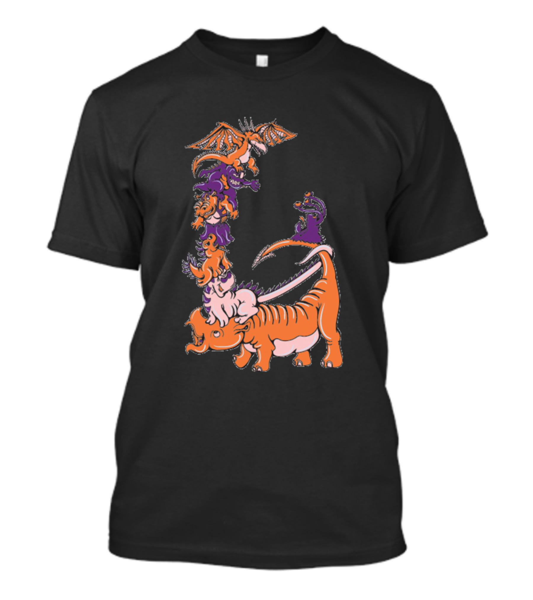 Cute Imaginary Creatures Featuring Awesome Fantasy Animal Stack T-Shirt