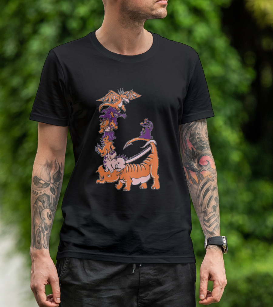 Cute Imaginary Creatures Featuring Awesome Fantasy Animal Stack T-Shirt