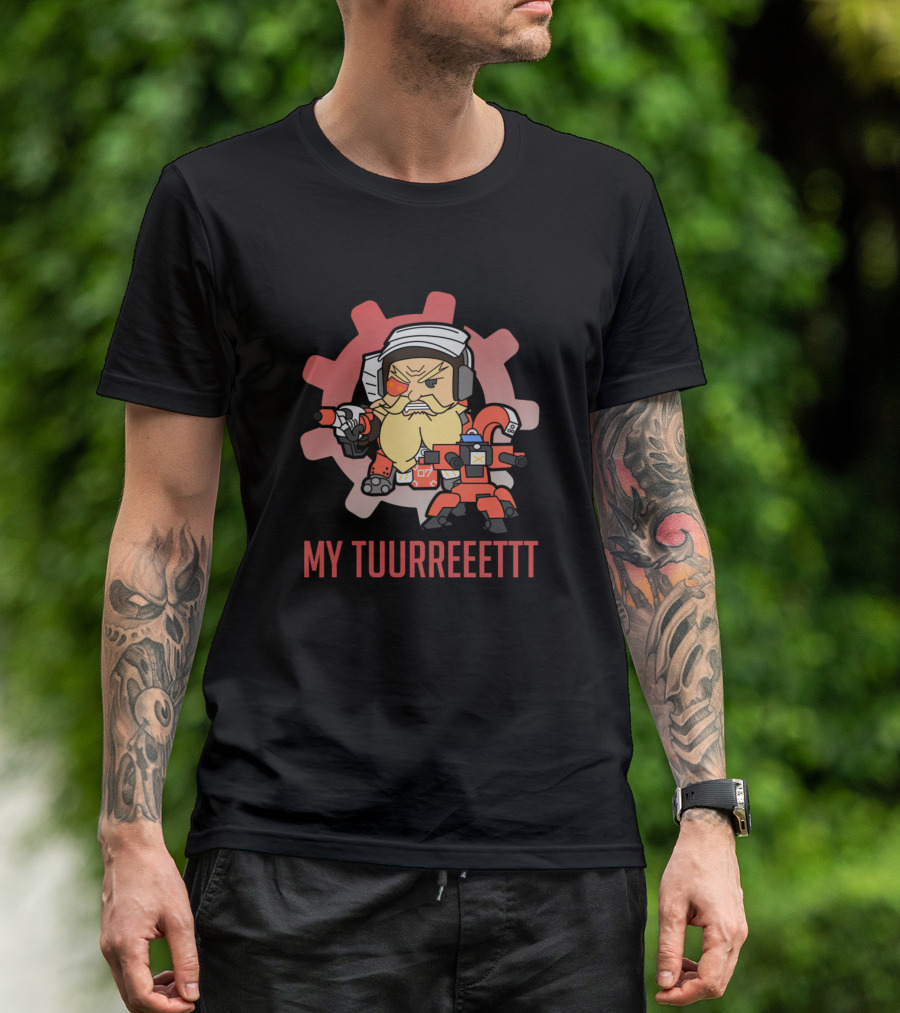 MY TUURREETTT Cute Torbjorn Chibi T-Shirt