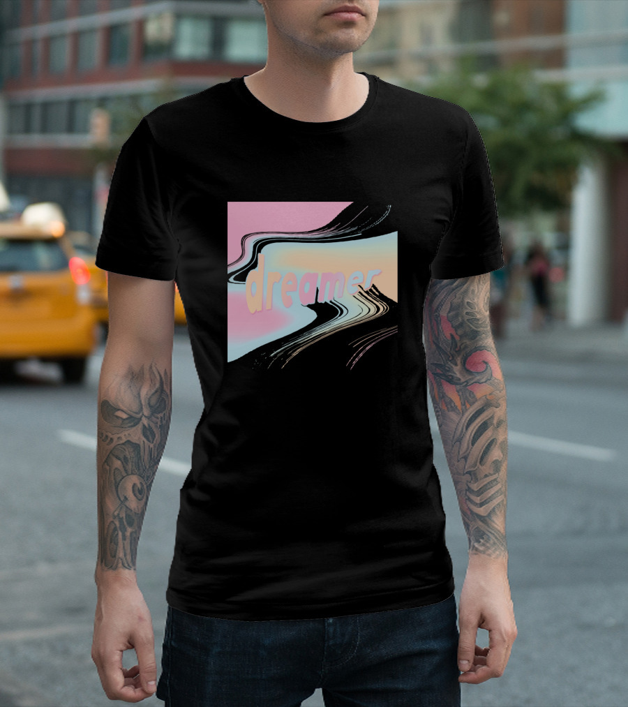 Dreamer Discount Love Potion Psychedelic Pastel Waves T-Shirt