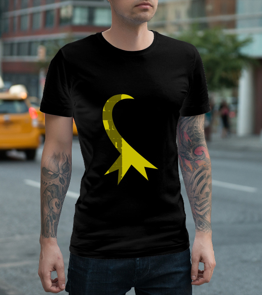 It's Not Over When You Lose It's Over When You Quit Yellow T-Shirt