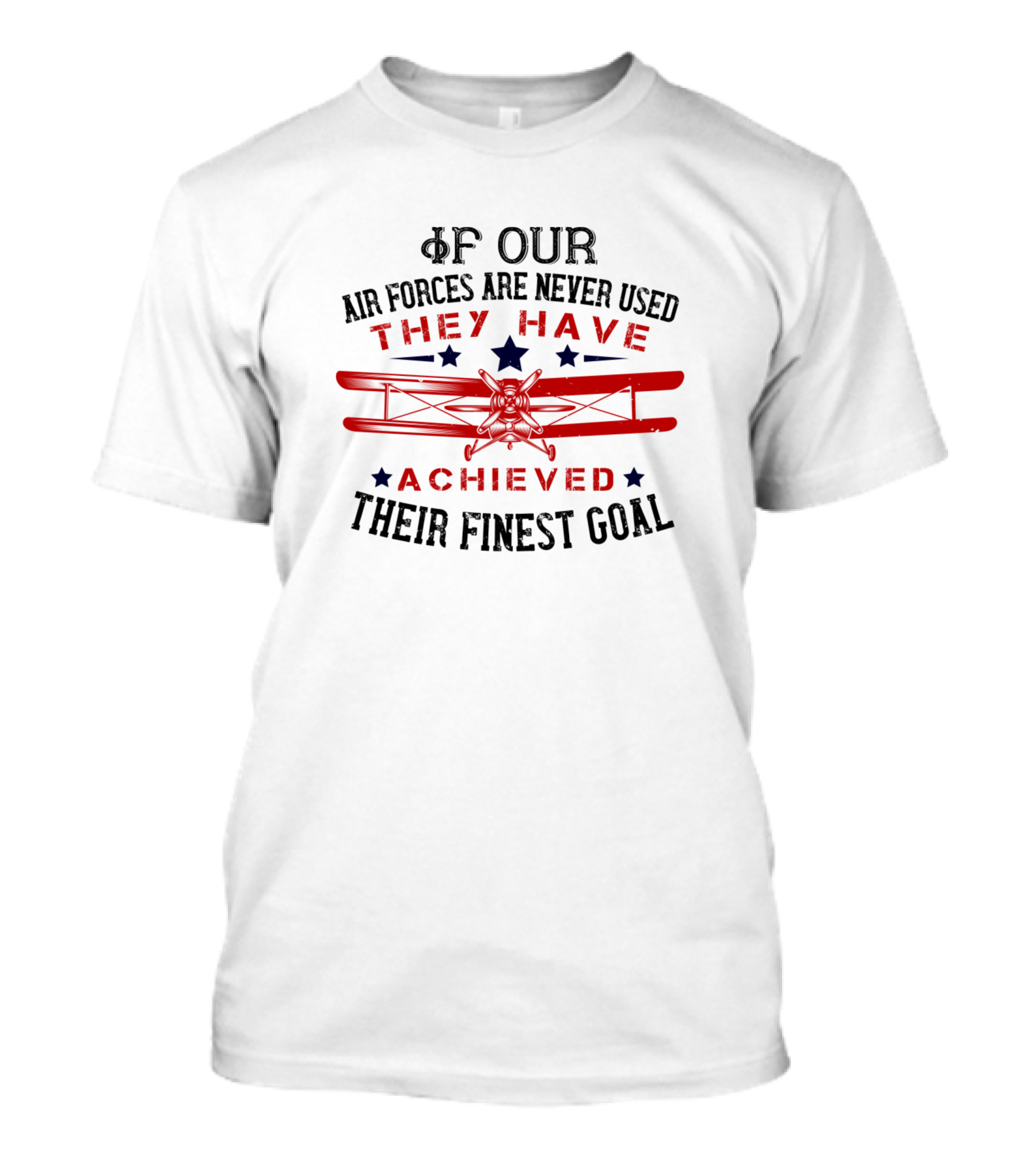 If Our Air Forces Are Never Used They Have Achieved Their Finest Goal T-Shirt