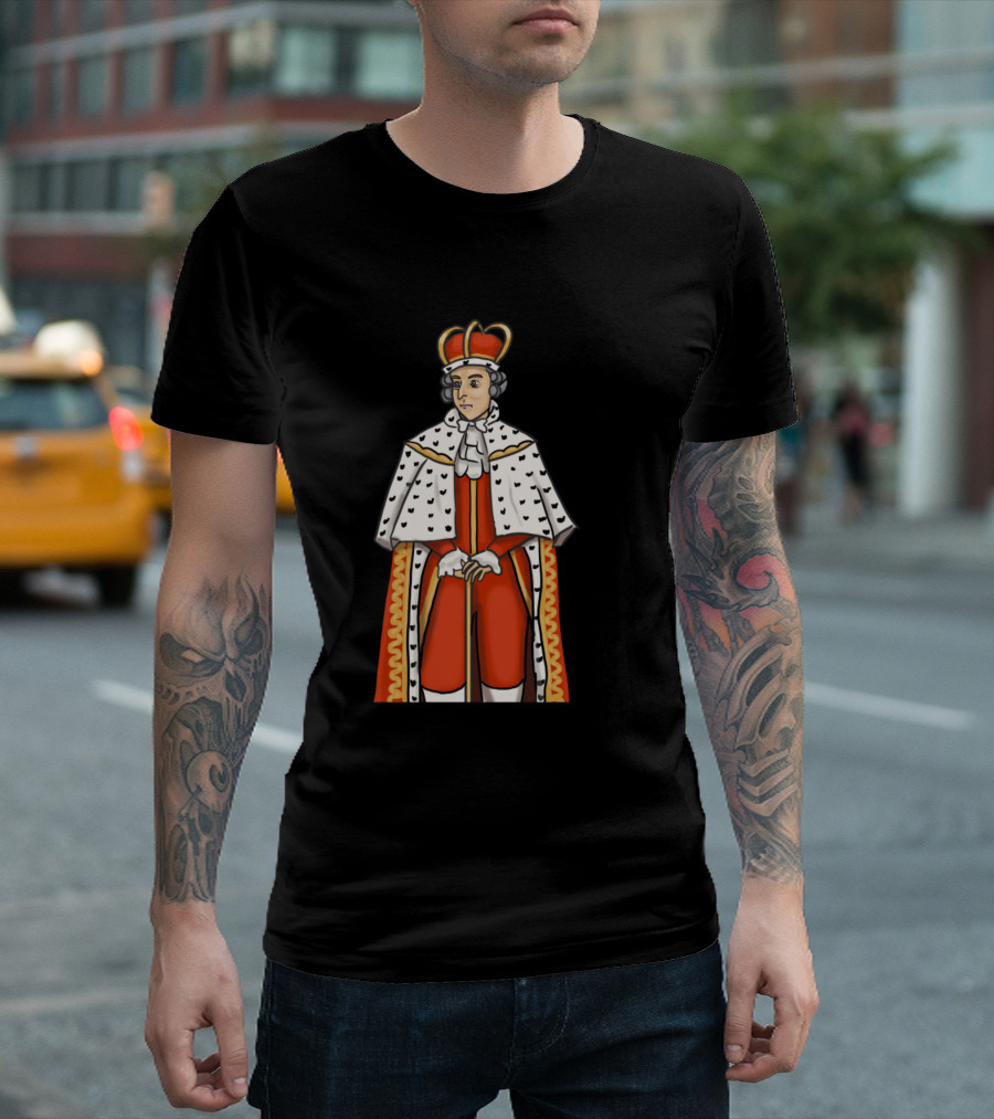 King George You'll Be Back Hamilton Musical Iconic Monarch Costume T-Shirt