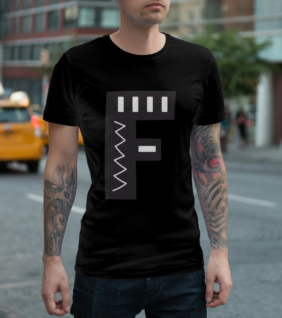 Letter F Forest Night Alphabet T-Shirt