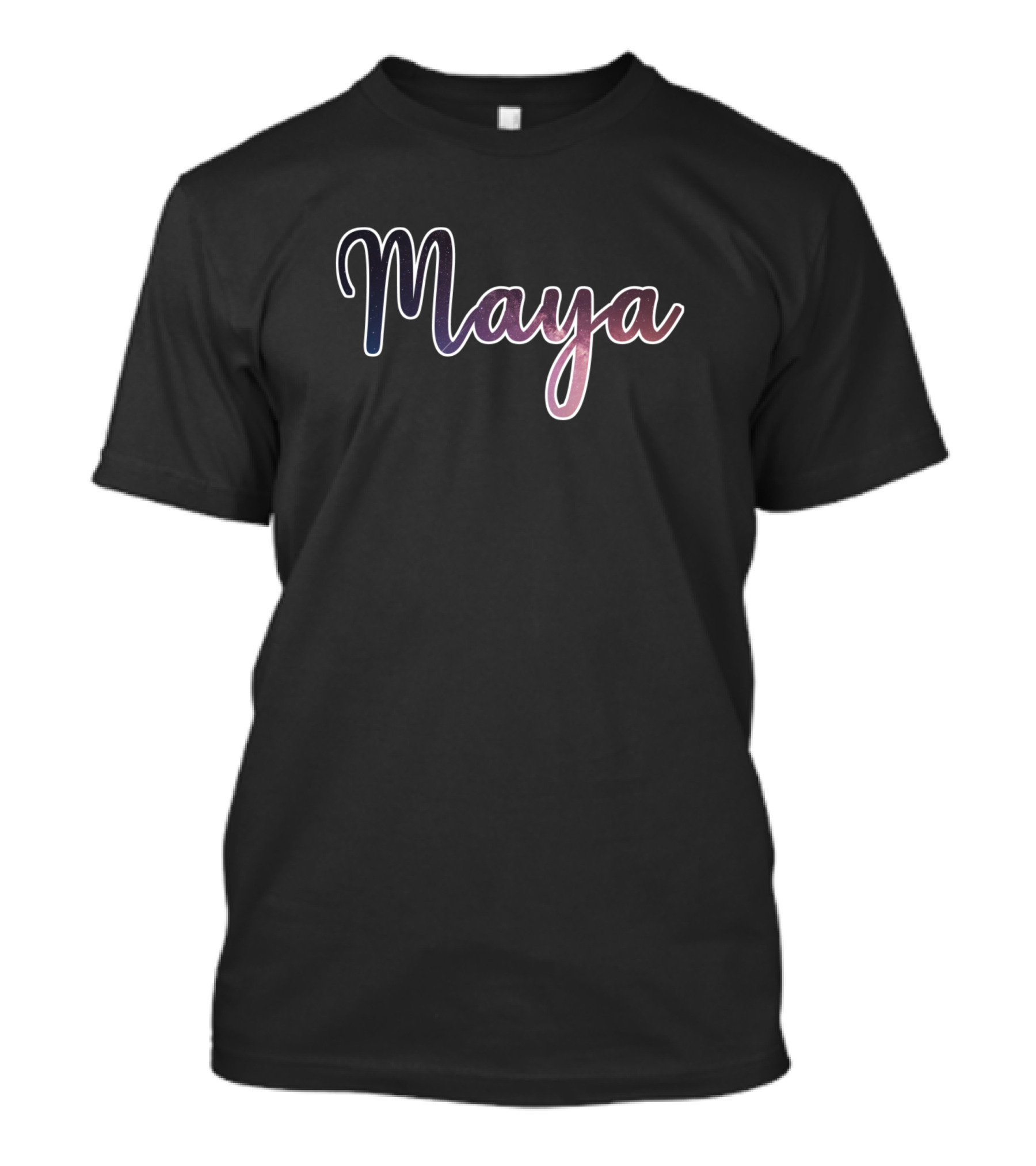 Maya Gradient Script T-Shirt