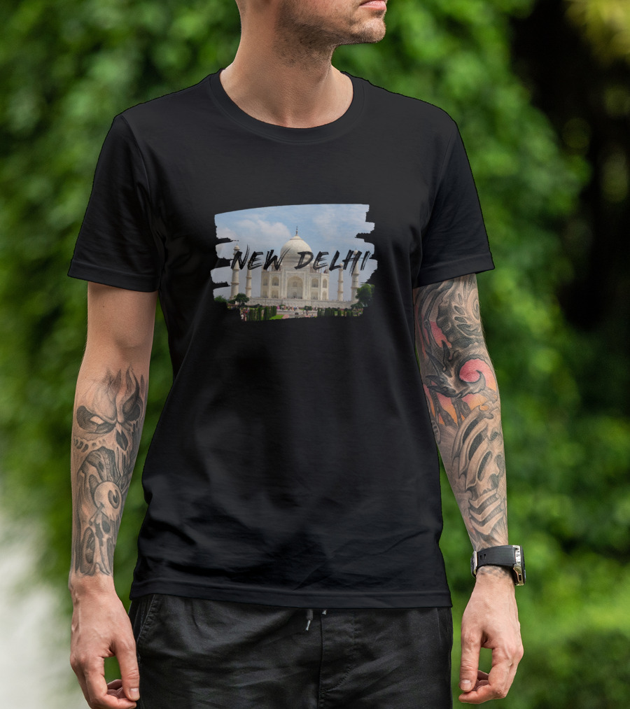 Taj Mahal New Delhi T-Shirt