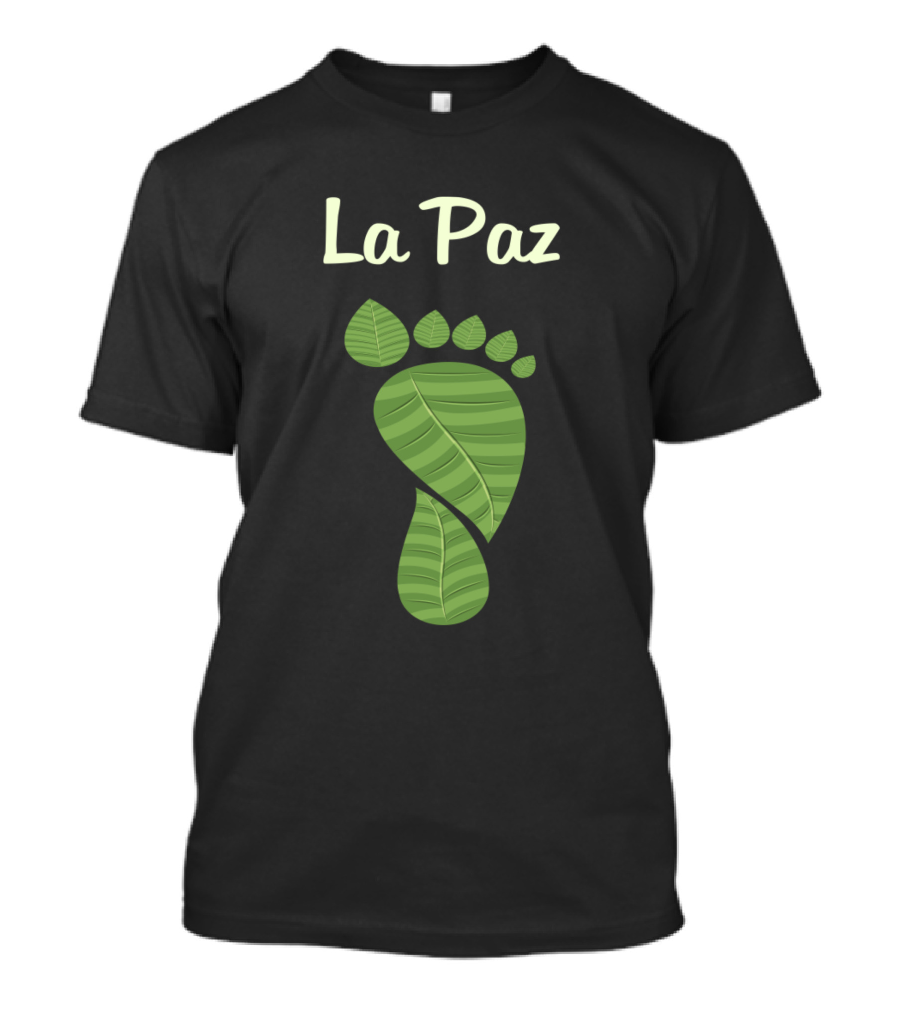 La Paz Leaf Footprint T-Shirt