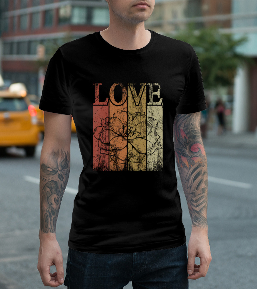 LOVE Succulents For Gardening Lovers T-Shirt
