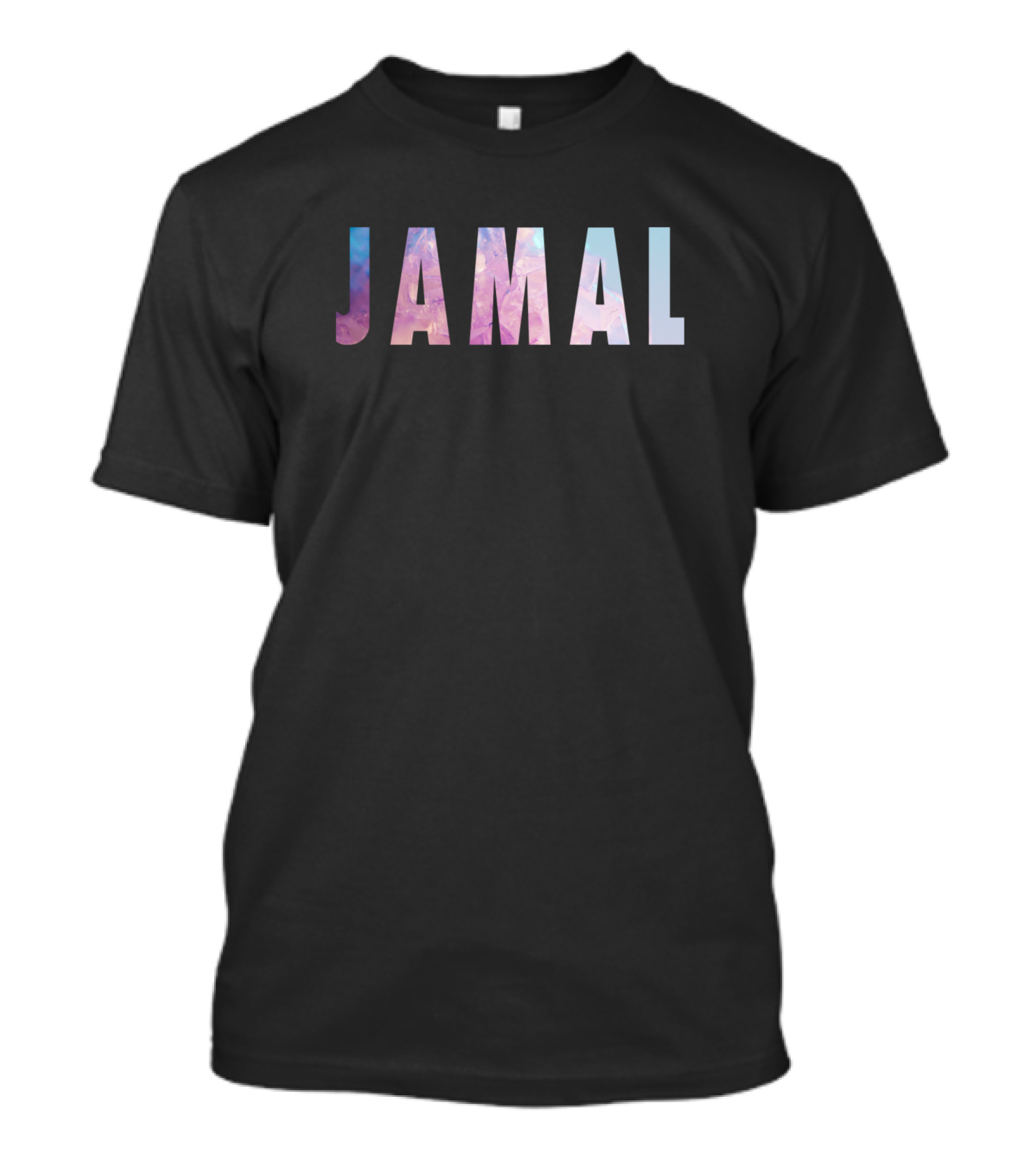 Jamal Galaxy Inspired Text T-Shirt