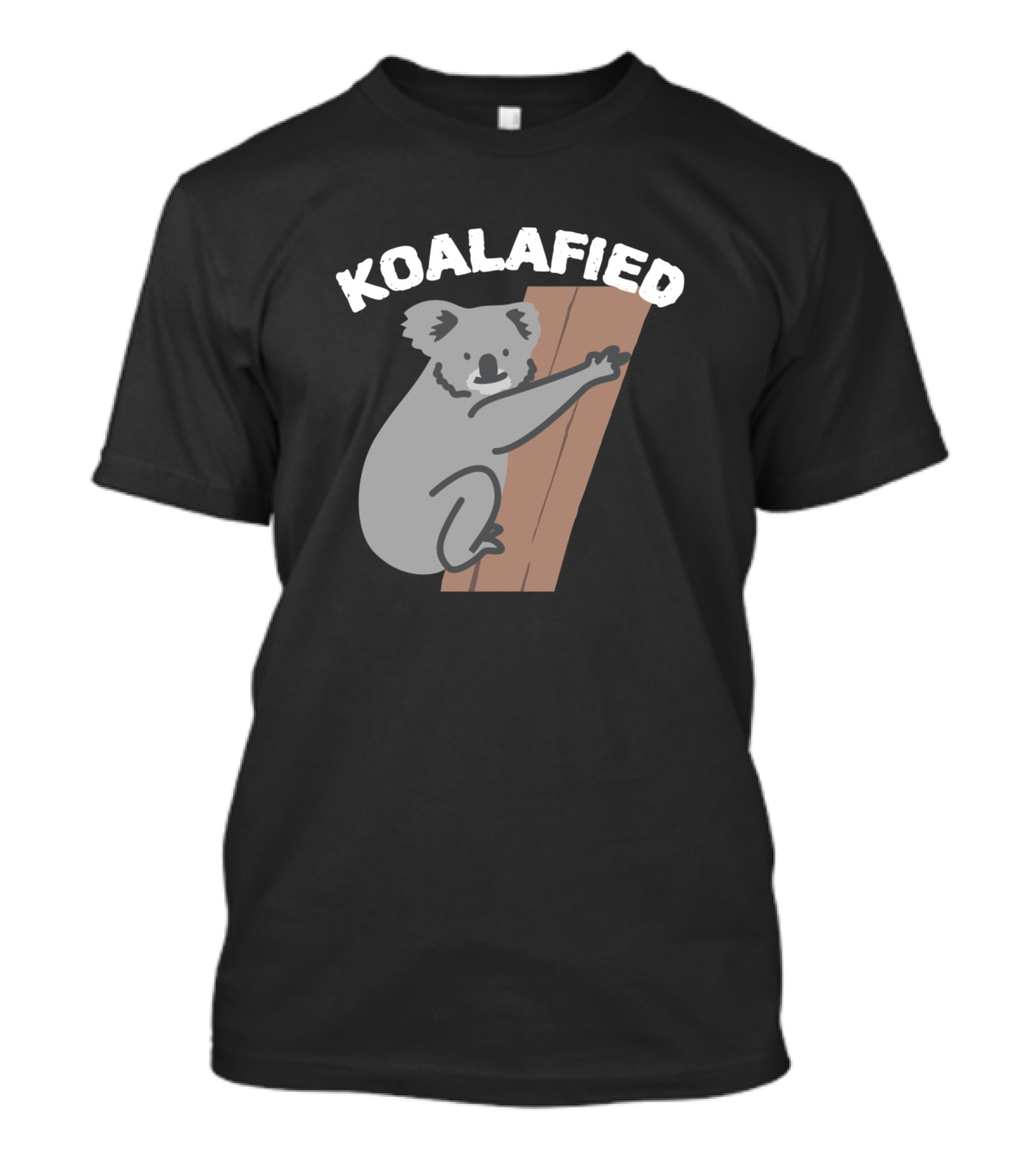 Koalafied Koala Climbing Tree T-Shirt