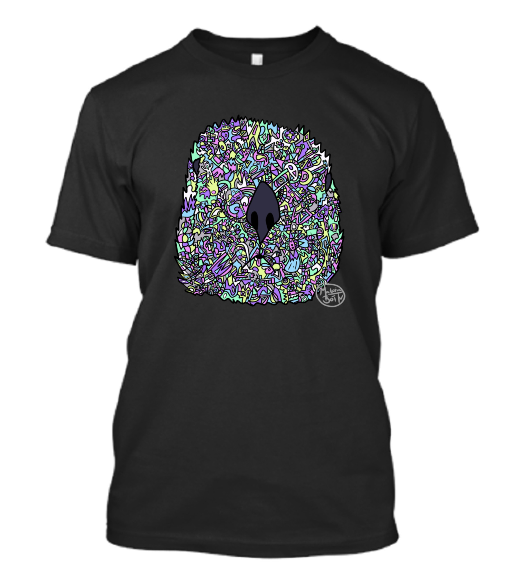 Mind Of An Otter Psychedelic Doodle T-Shirt