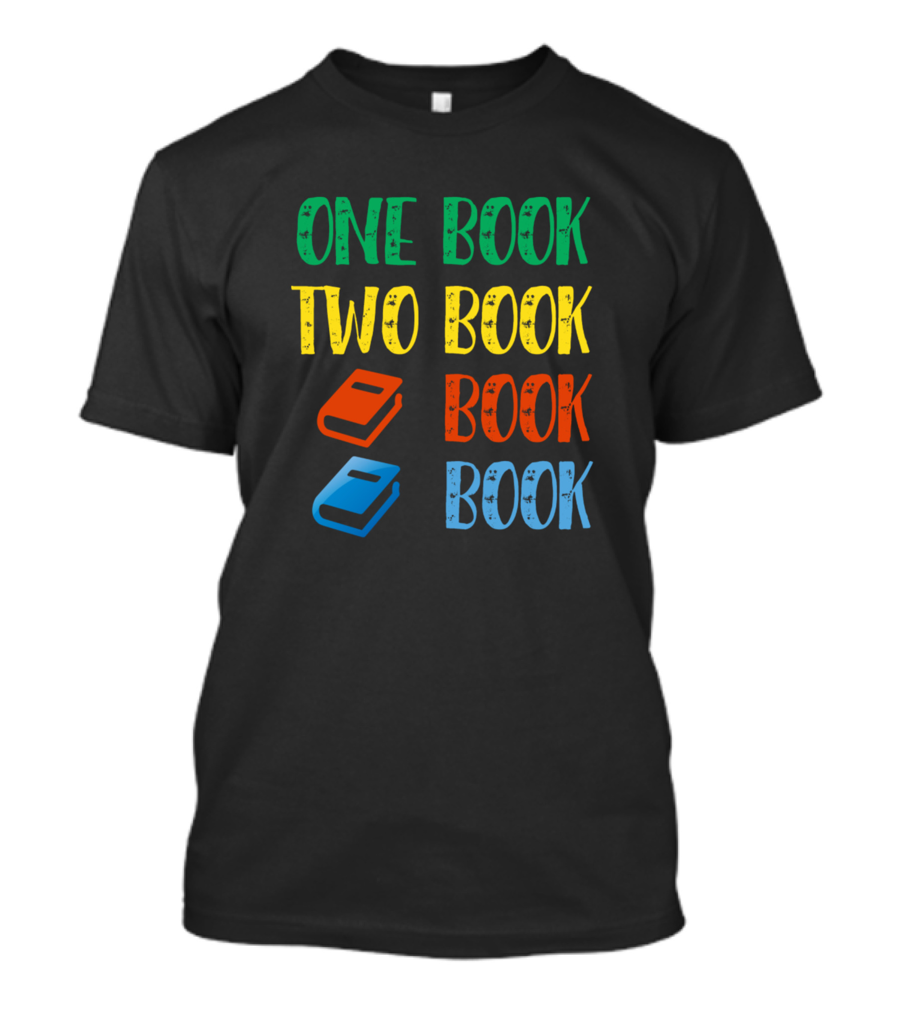 One Book Two Book Book Book Reading Learning Leading Day Across America T-Shirt