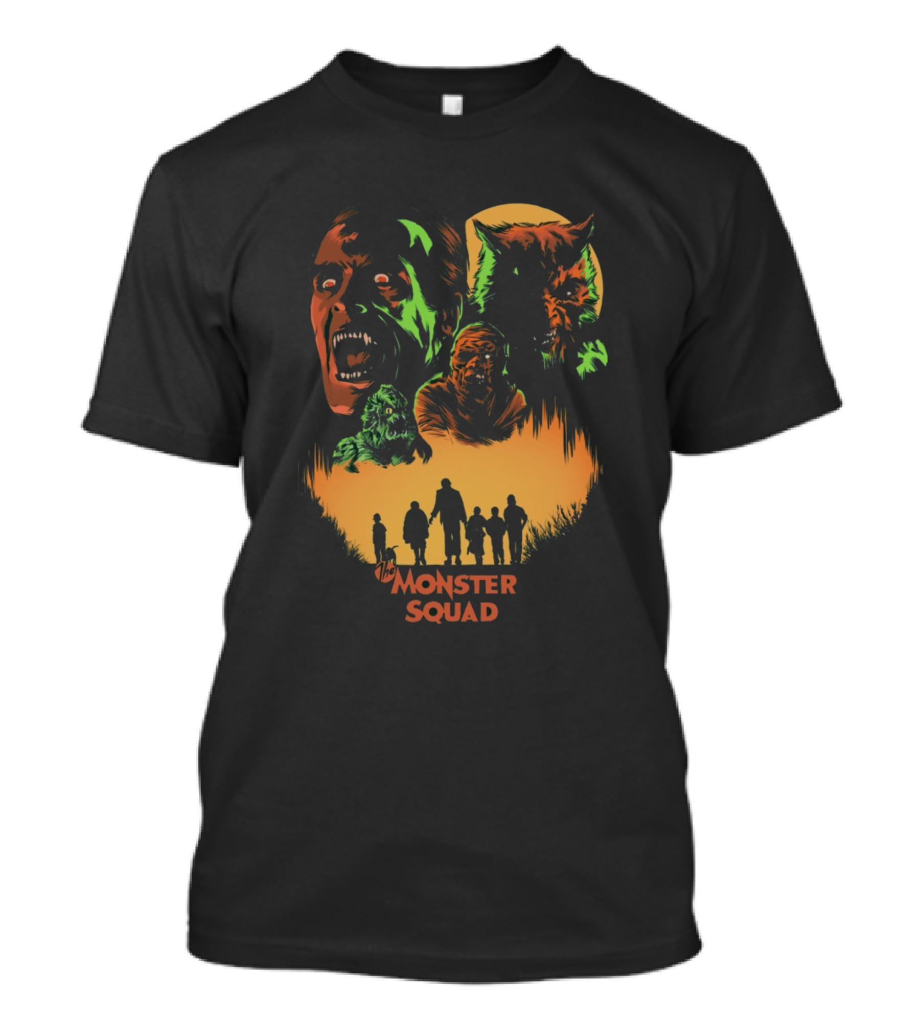 The Monster Squad Classic Horror Icons T-Shirt