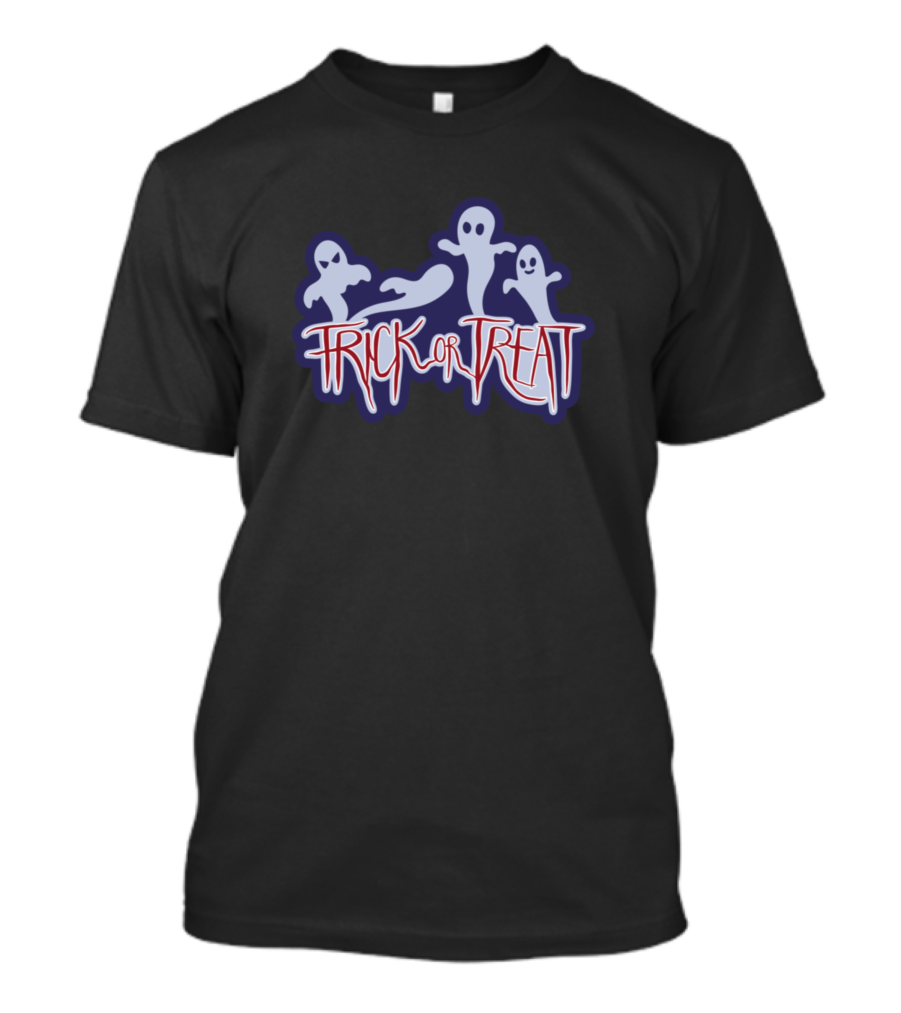 Trick Or Treat Ghosts Halloween T-Shirt