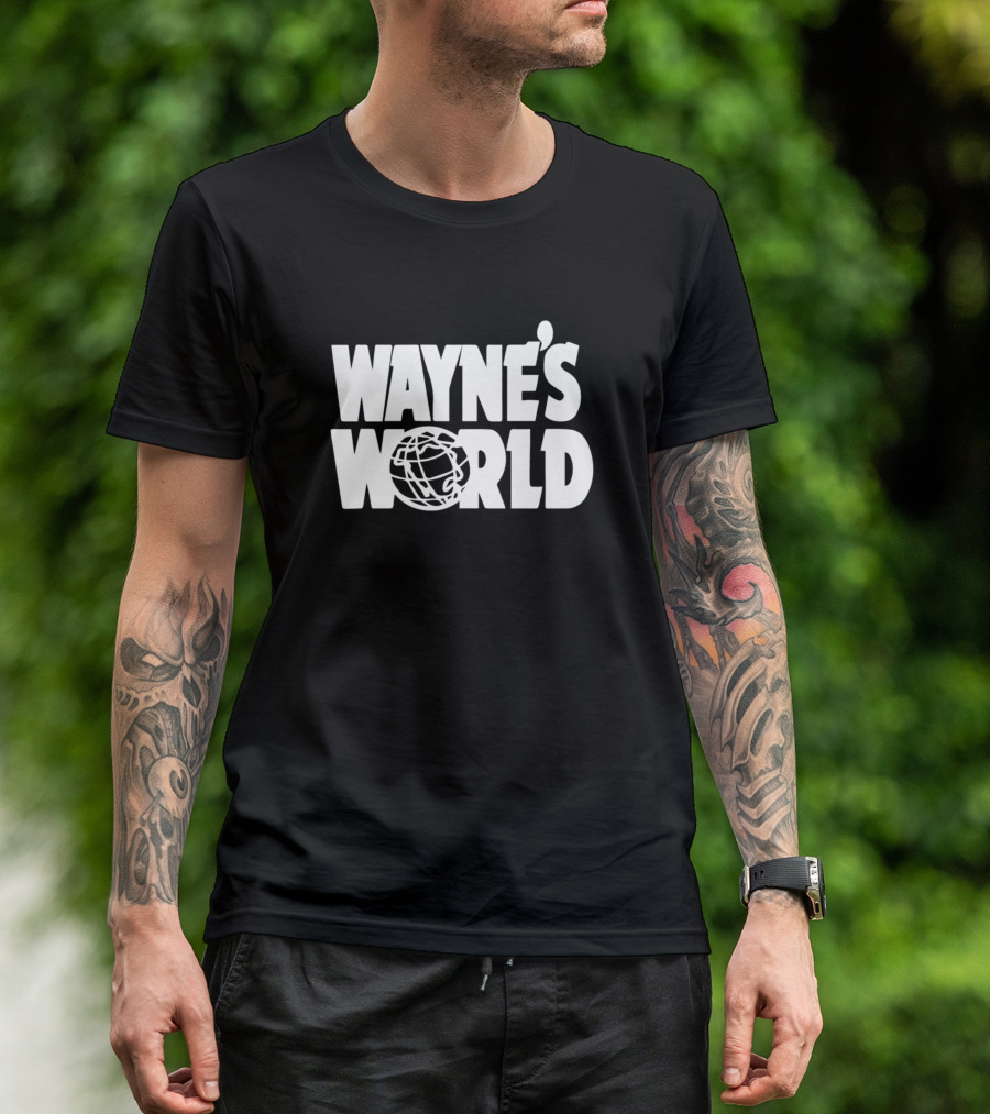 Wayne's World Globe T-Shirt