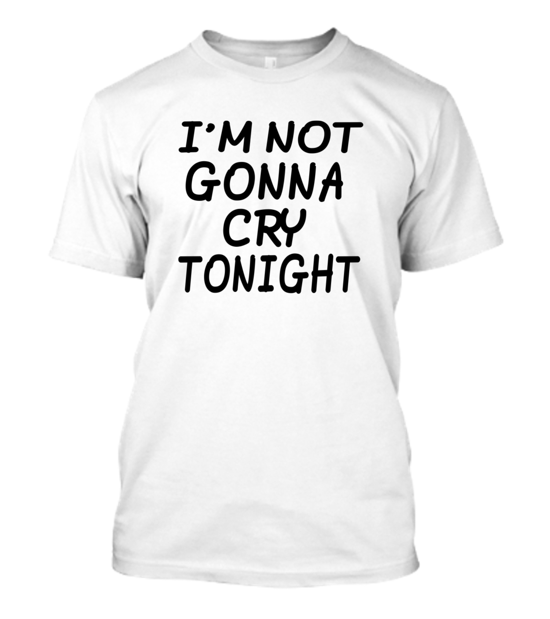 White Lie Party I'm Not Gonna Cry Tonight T-Shirt
