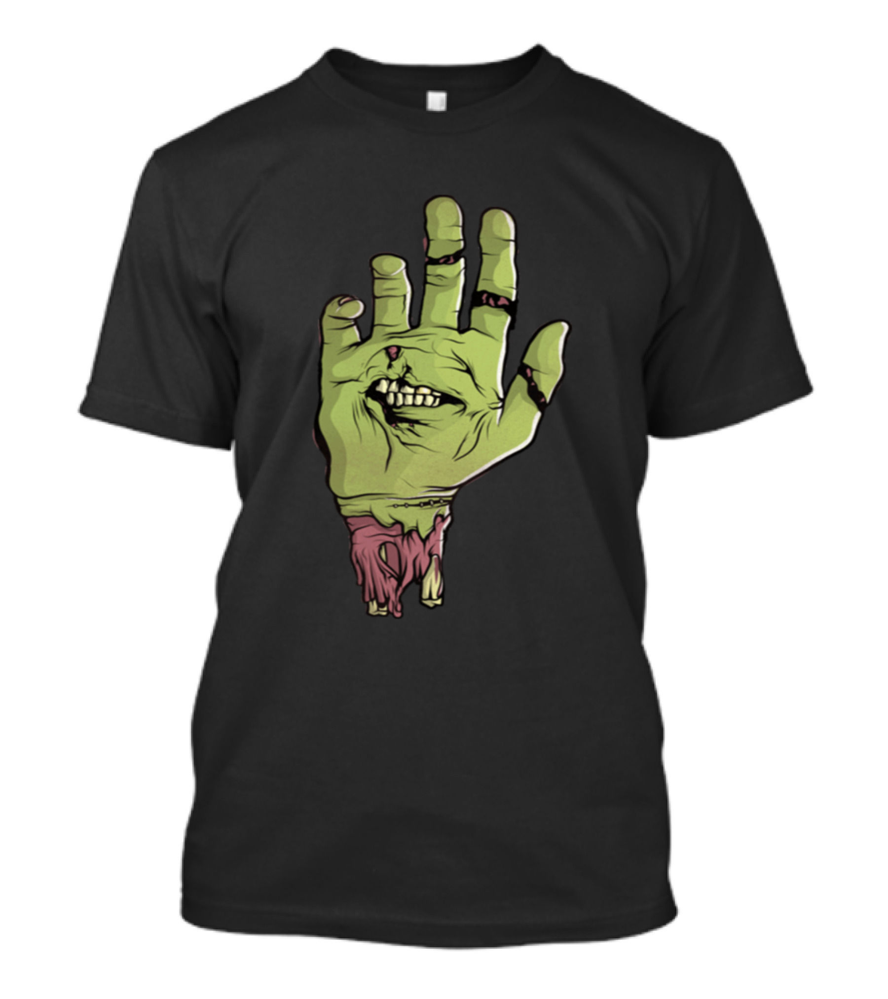 5 Fingers Zombie High Five Horror Hand T-Shirt