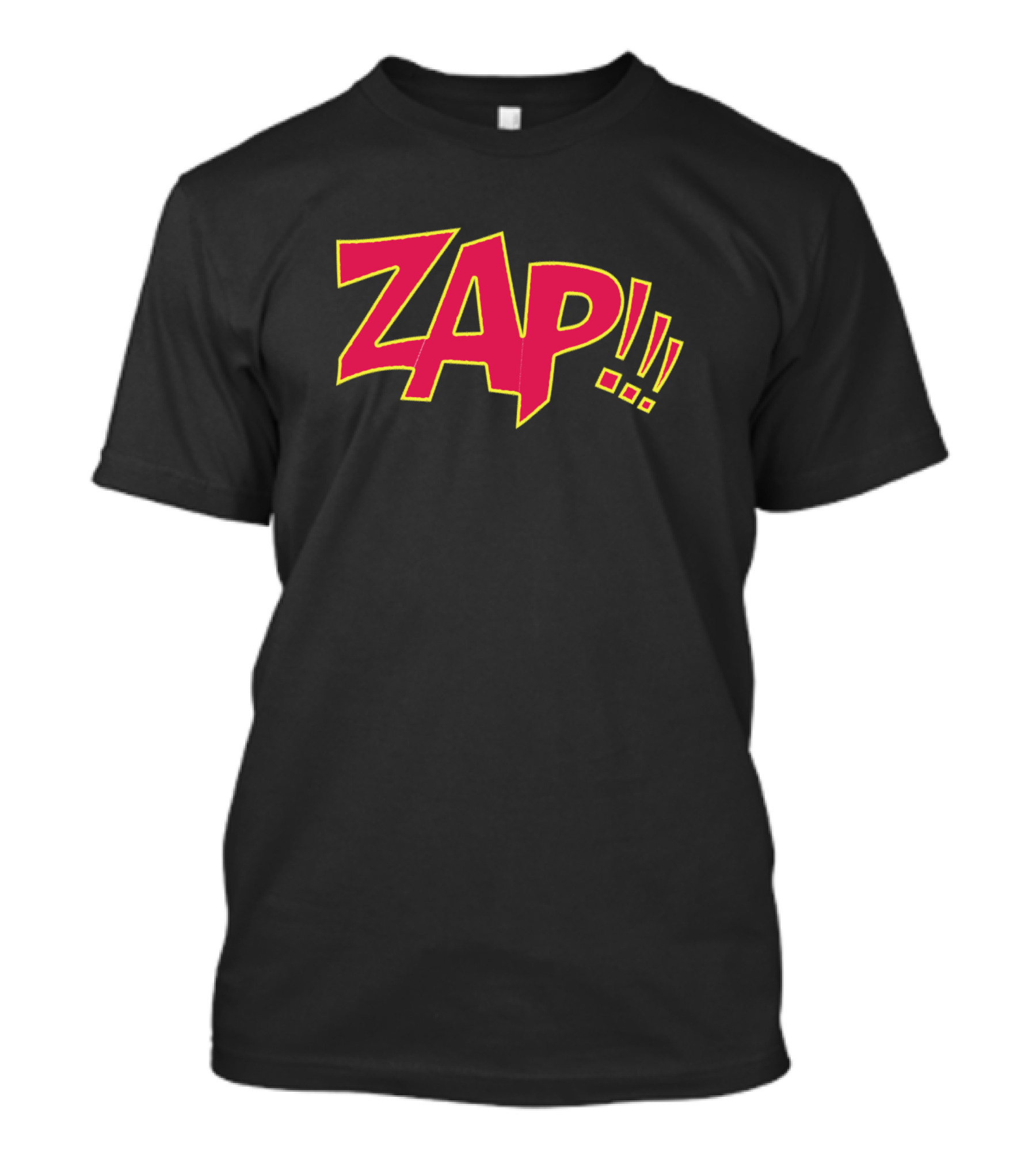 ZAP Bold Comic Style Exclamation America Runs On Funkin T-Shirt