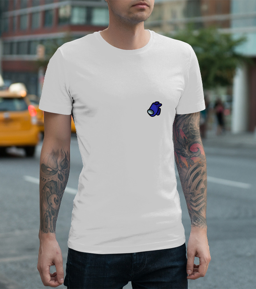 Blue Was Not The Impostor Among Us Space T-Shirt