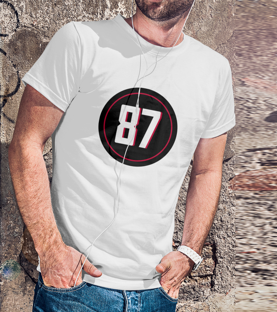 Jaeden Graham Number 87 Atlanta Falcons Jersey T-Shirt