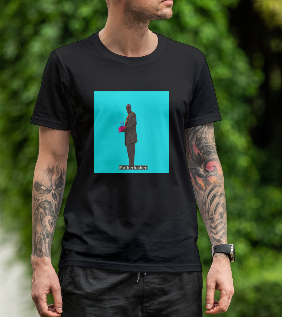 Motherfucker Pulp Fiction Iconic Scene With Jules Holding Mystery Box T-Shirt