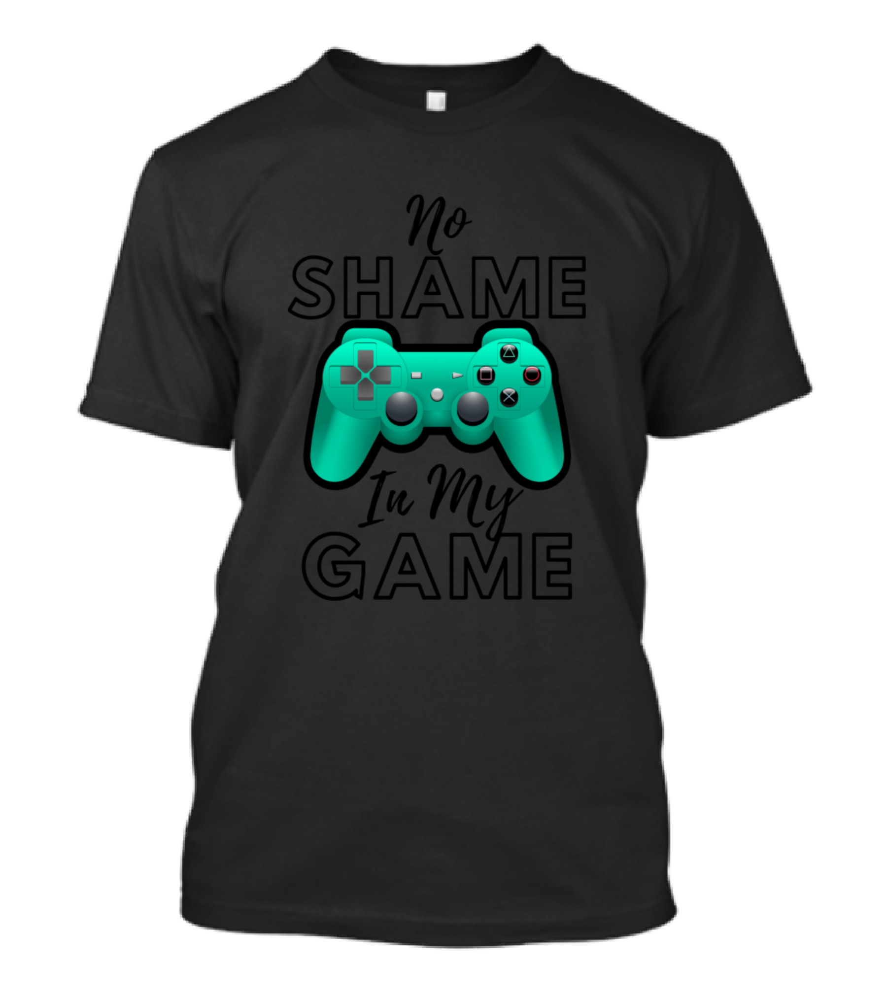 No Shame In My Game Controller Gamer Pride T-Shirt