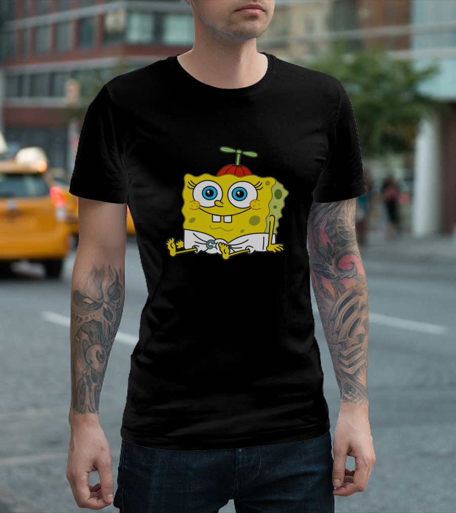 SpongeBob SquarePants Baby Propeller Hat T-Shirt