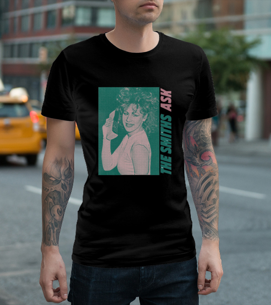 The Smiths Ask 80s Retro Phone Caller Fan T-Shirt