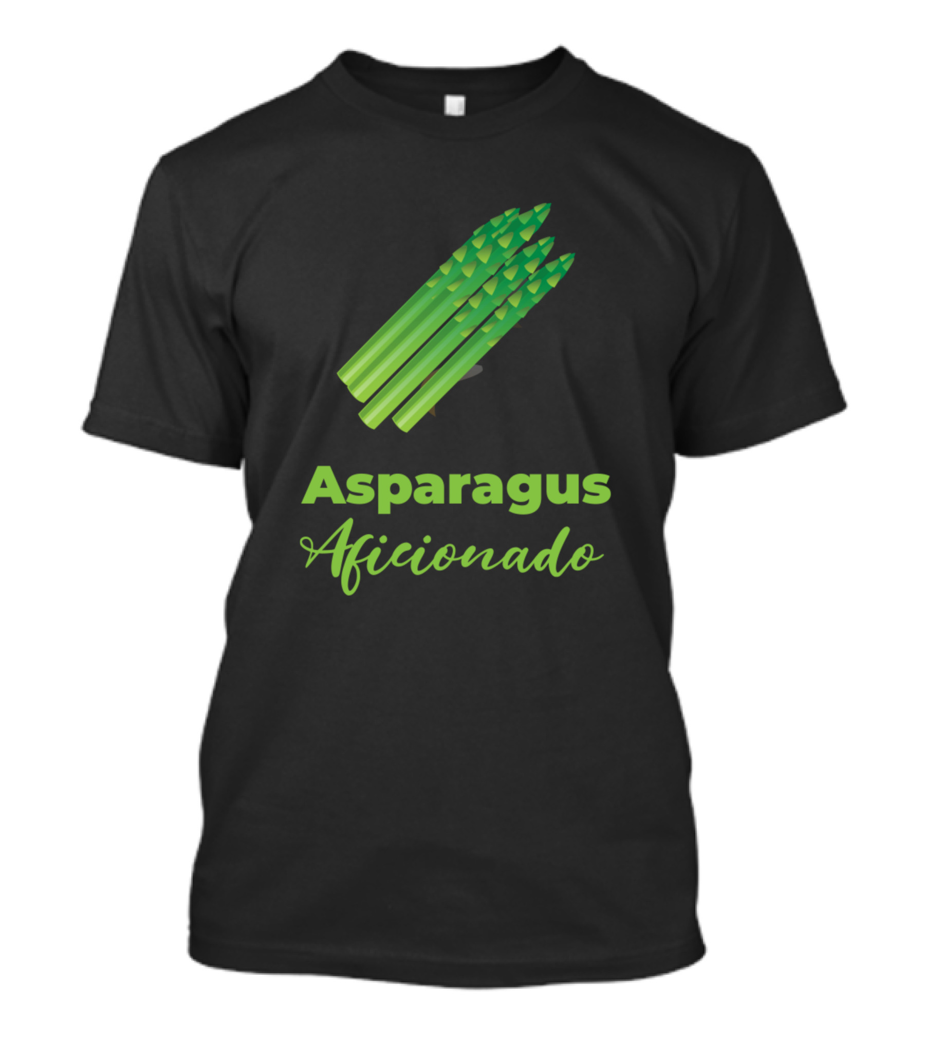 Asparagus Aficionado Lover Enthusiast Passionate Green Veggie T-Shirt