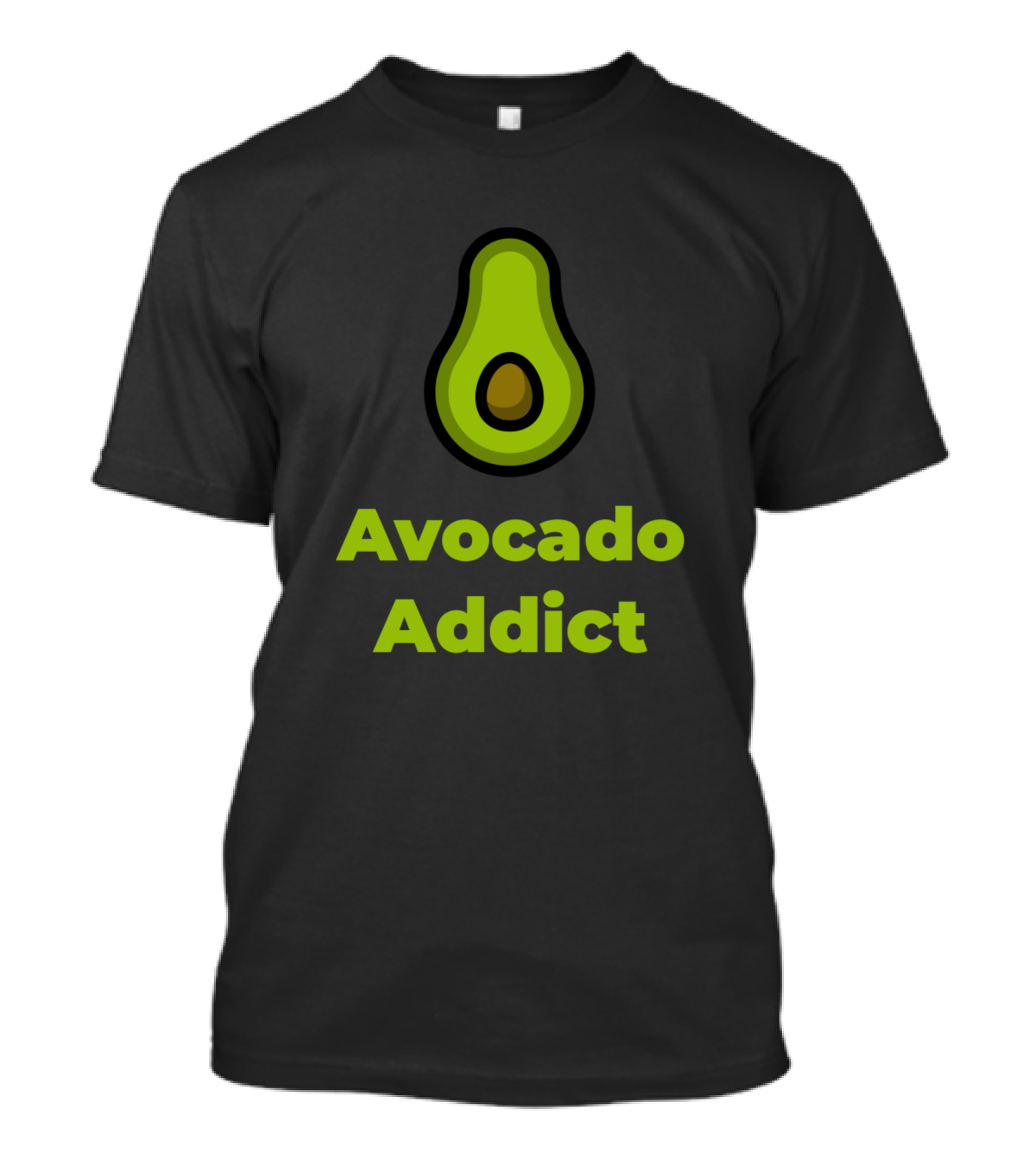 Avocado Addict Green Fruit Obsession T-Shirt