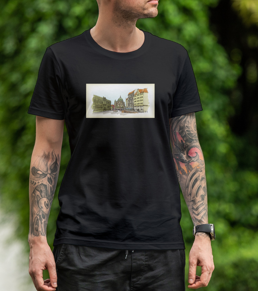 Berliner Dom Germany Berlin Cathedral Cityscape T-Shirt