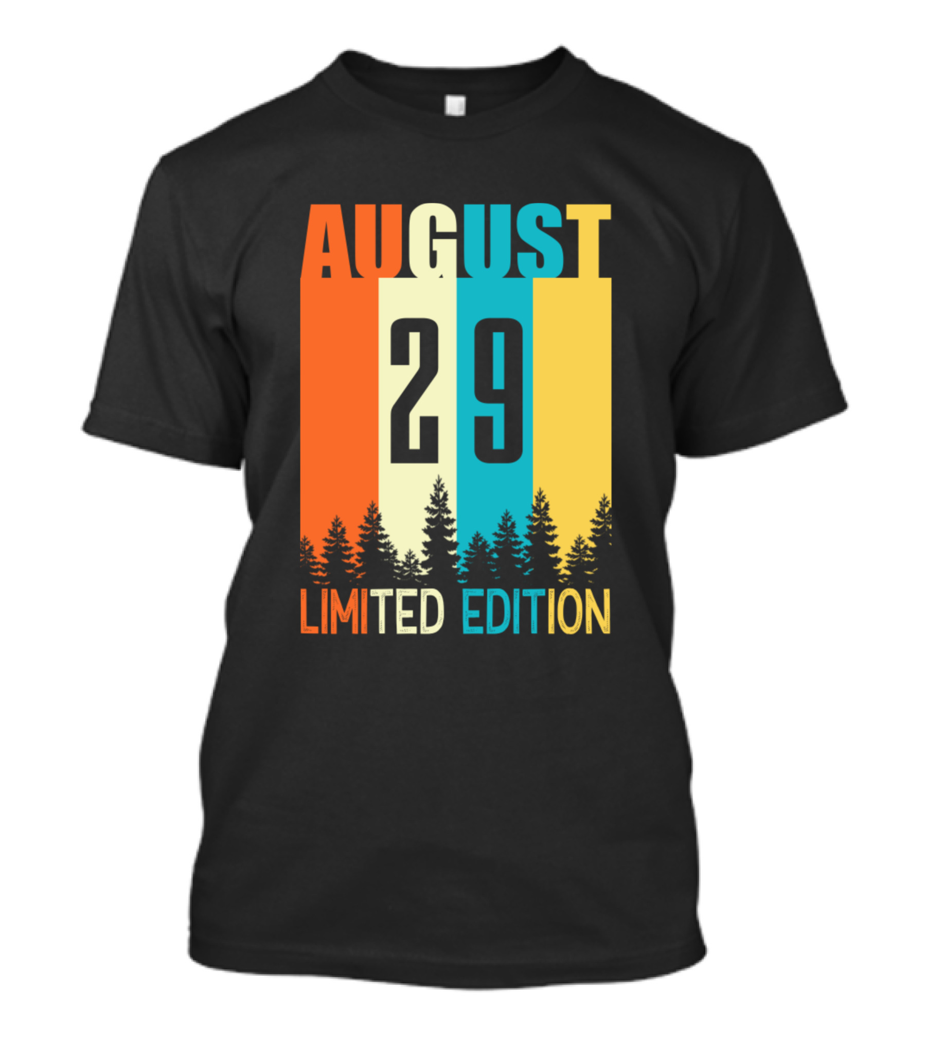 August 29 Vintage Birthday T-Shirt
