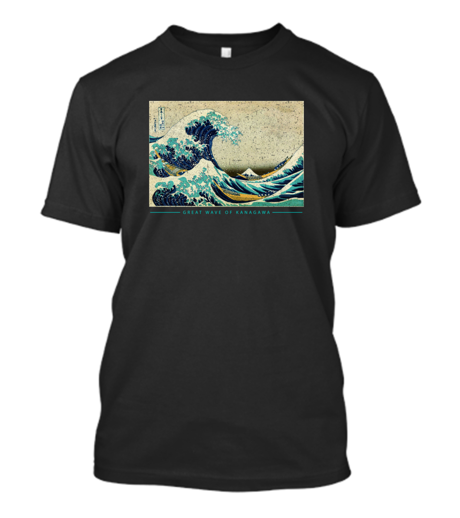 Great Wave Of Kanagawa Cool Tees Surf And Art Great Waves T-Shirt