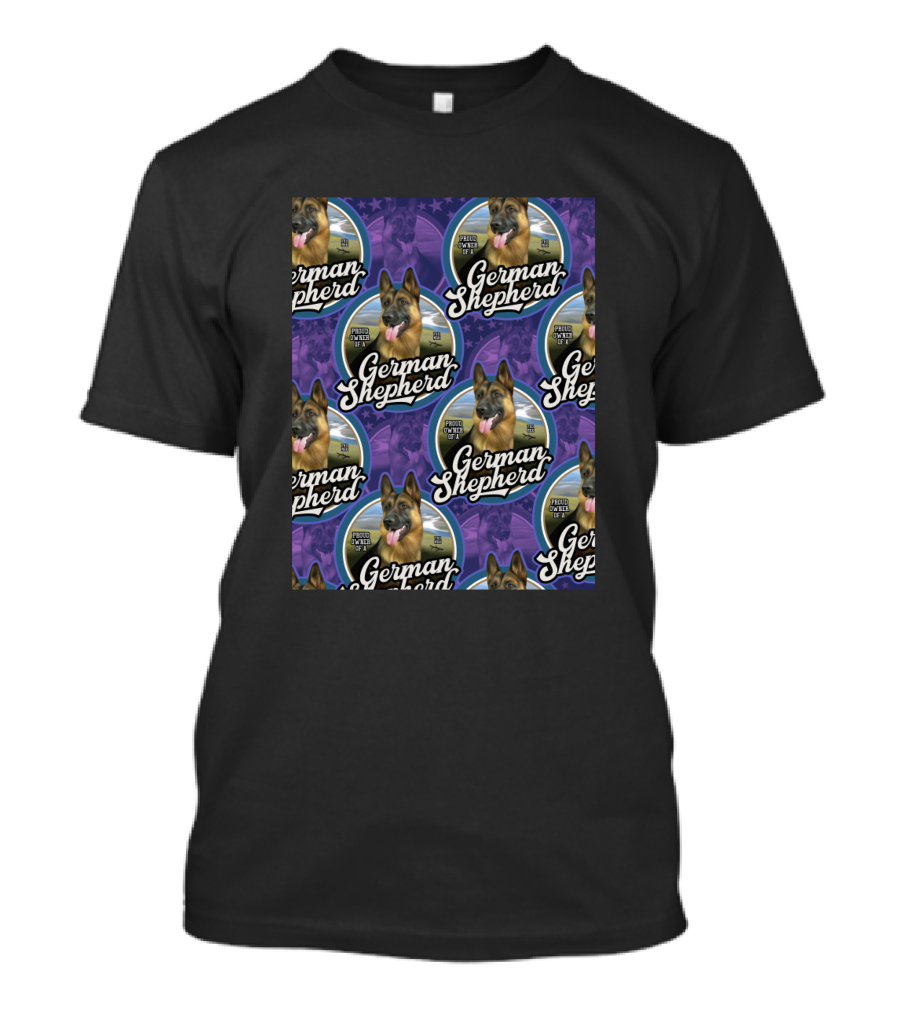 German Shepherd Loyal And Loving Owner T-Shirt
