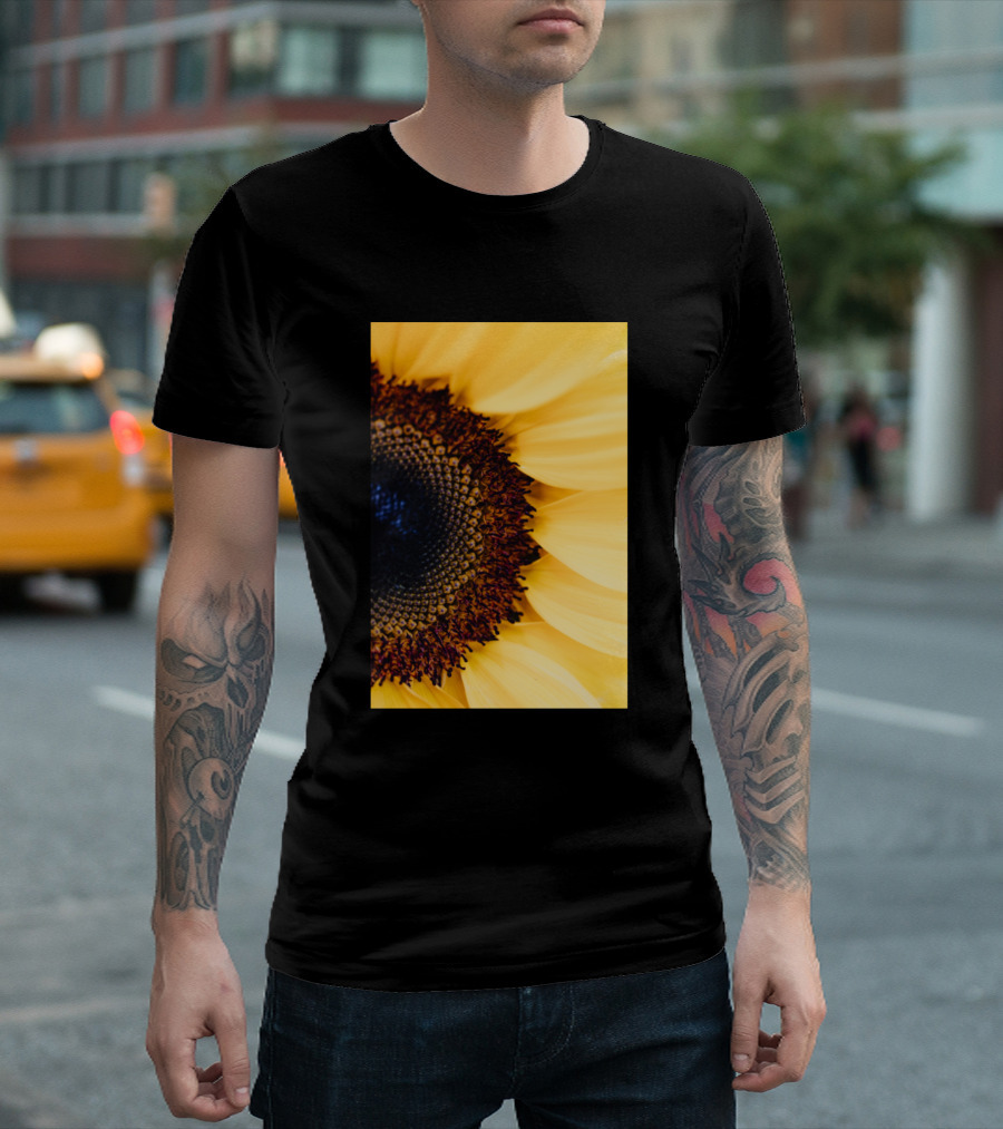 Sunflower Plants Close-Up T-Shirt