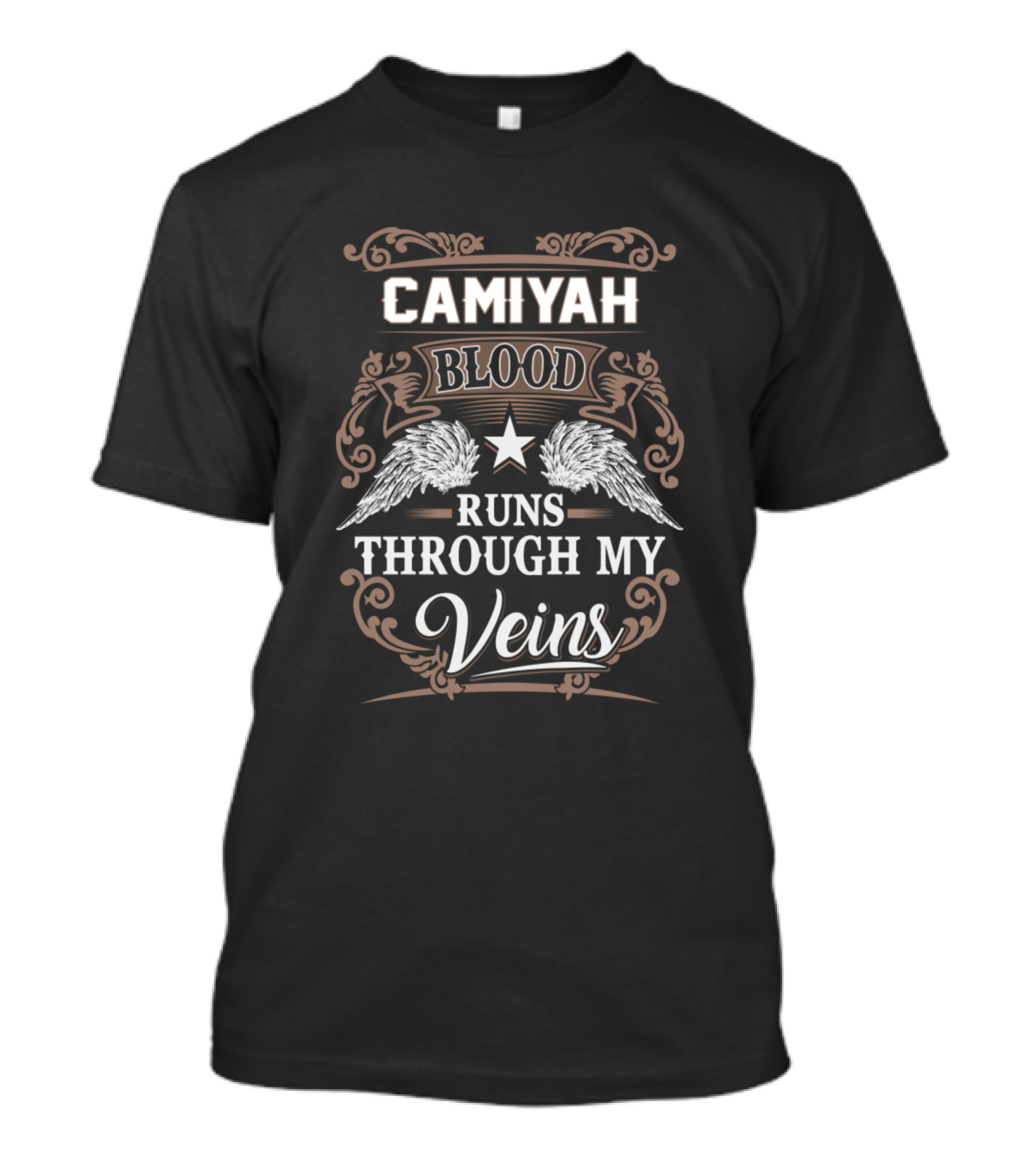 CAMIYAH Blood Runs Through My Veins T-Shirt