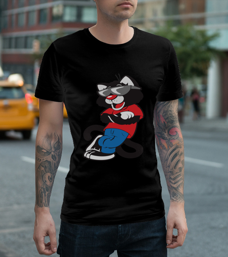 Cool Cats Hip Retro Vibe T-Shirt