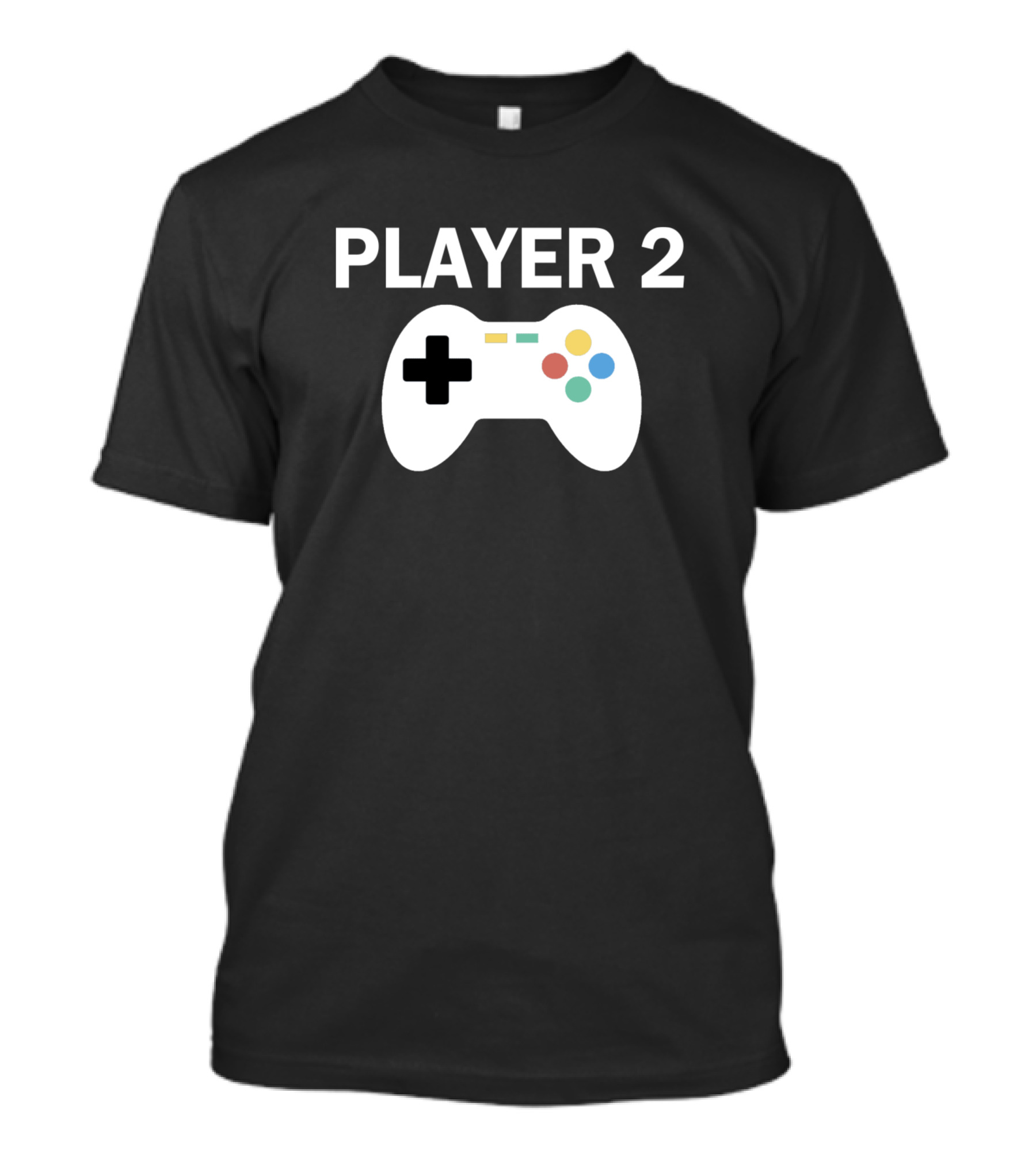 Player 2 Controller Gaming Retro T-Shirt