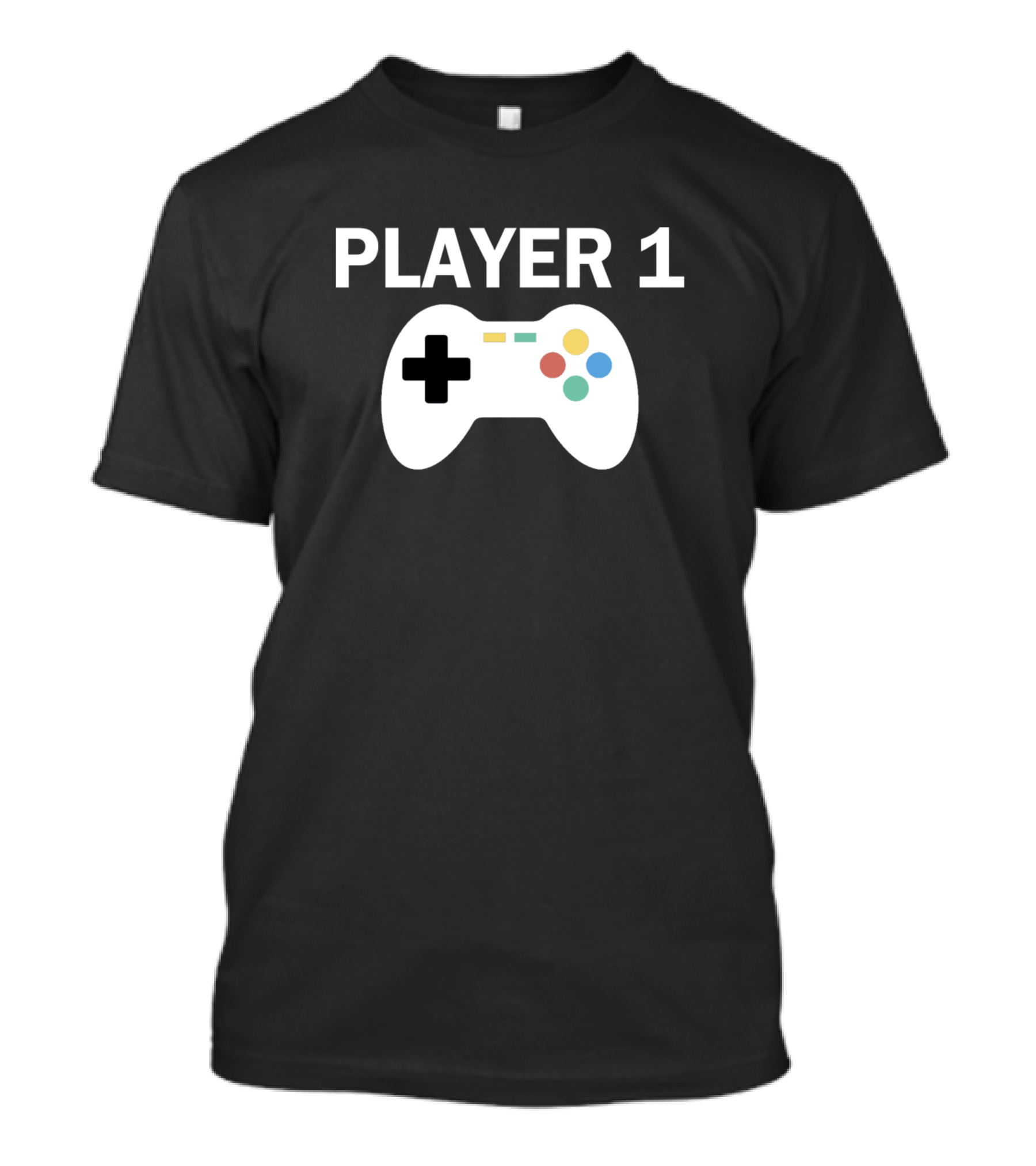 Player 1 Video Game Controller T-Shirt