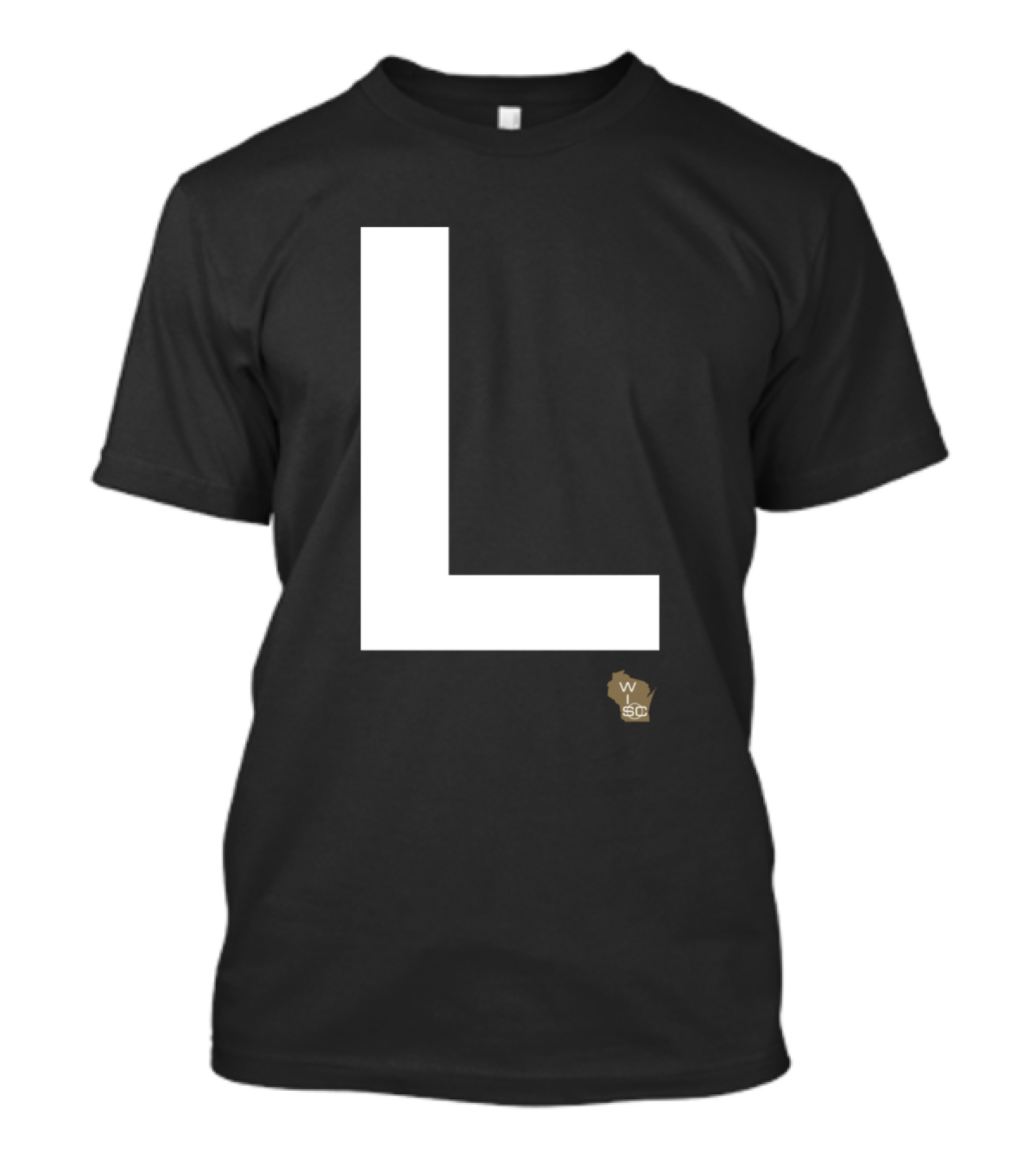 Fly Wisco State White L T-Shirt