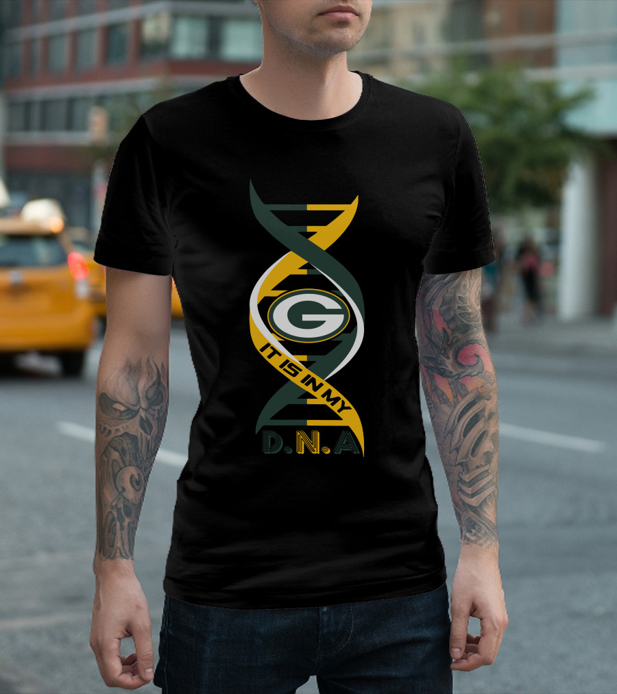 Green Bay Packers It Is In My Dna T-Shirt