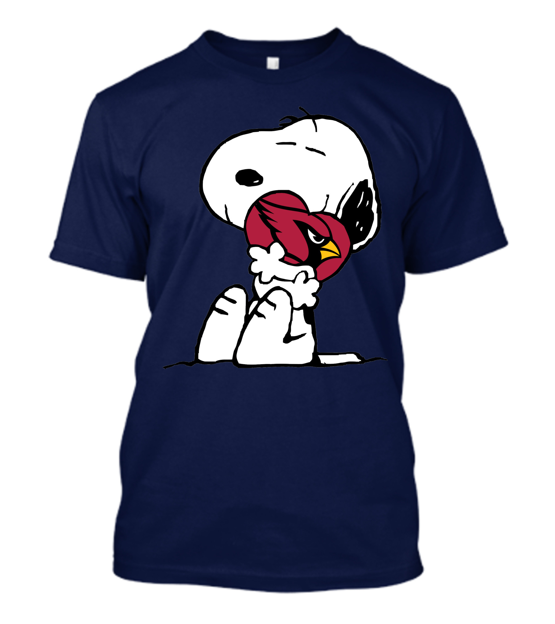 Snoopy Holding Arizona Cardinals Football Team T-Shirt