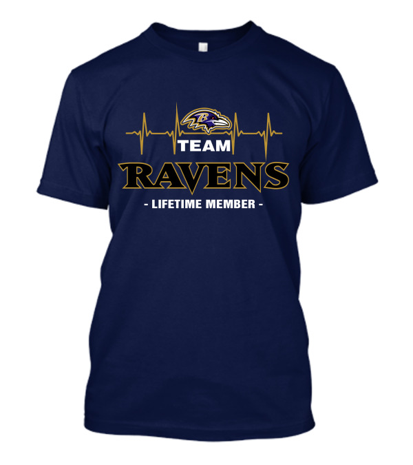 Team Ravens Lifetime Member Baltimore Ravens T-Shirt