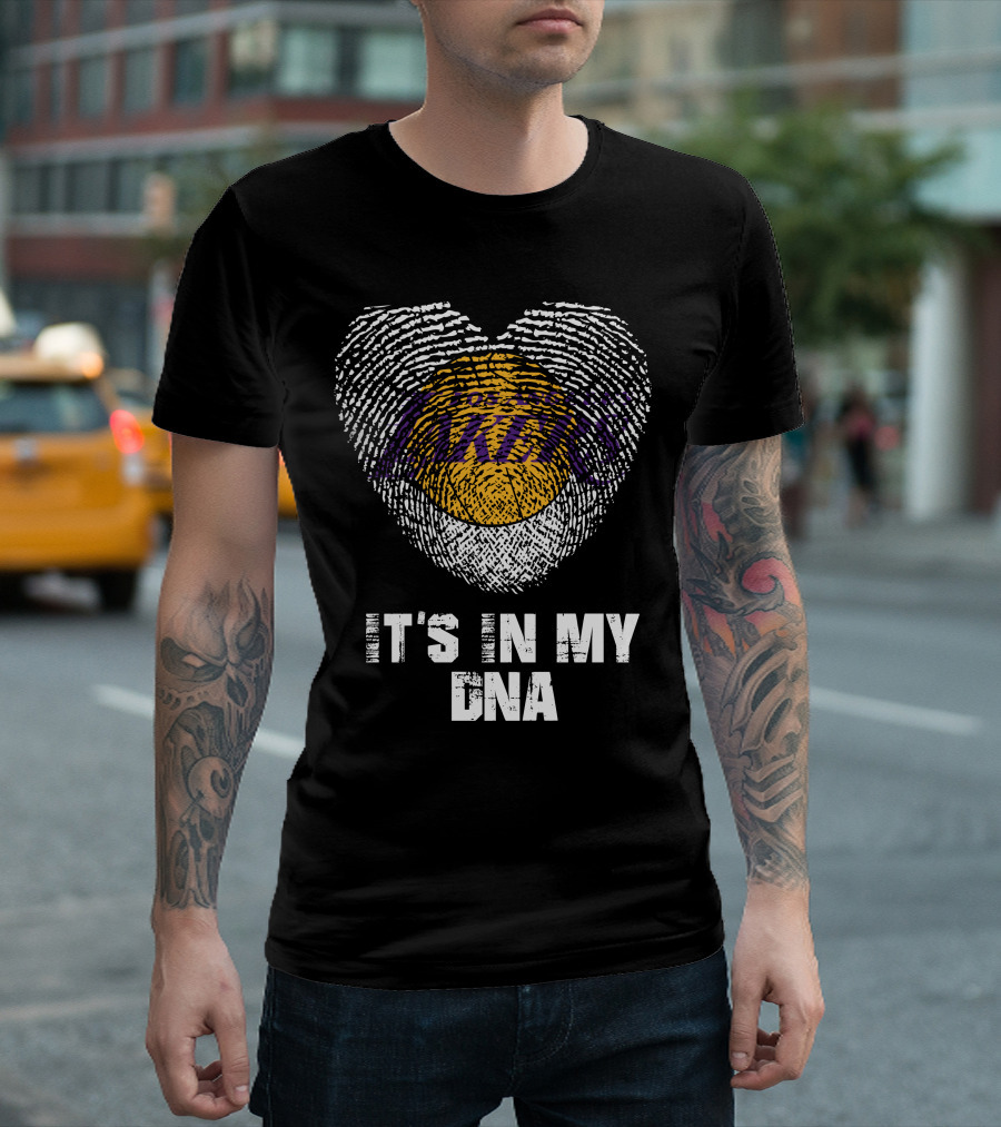 Los Angeles Lakers It's In My Dna T-Shirt